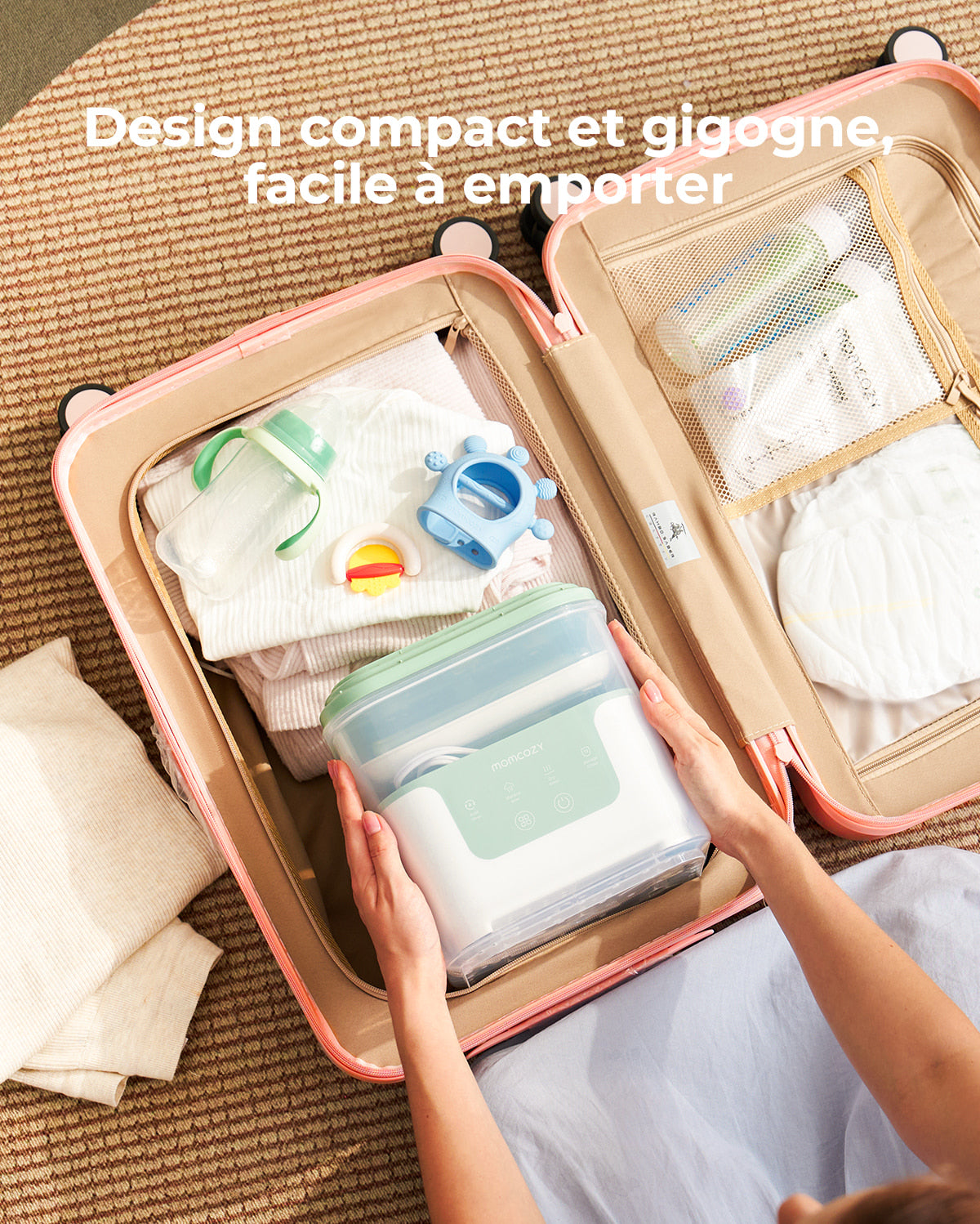 Momcozy 4 in 1 Compact Bottle Sterilizer and Dryer