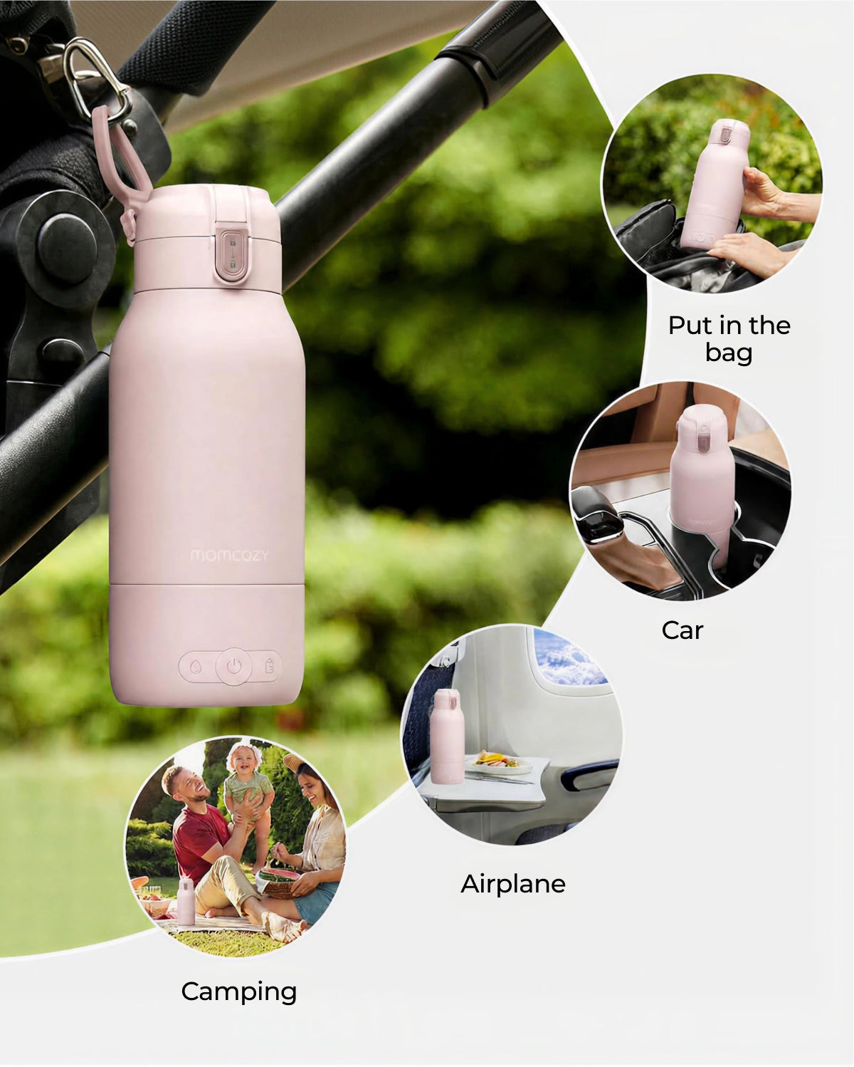 Superfast Portable Baby Bottle Warmer for Travel