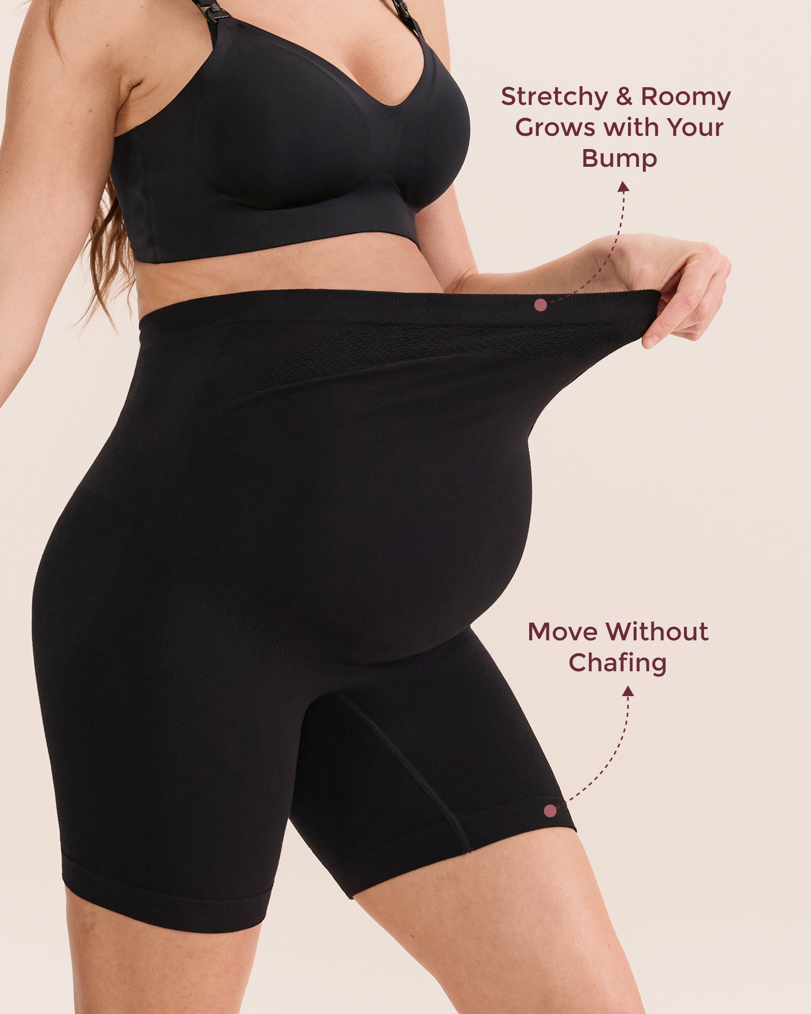 Momcozy Short gainant de grossesse