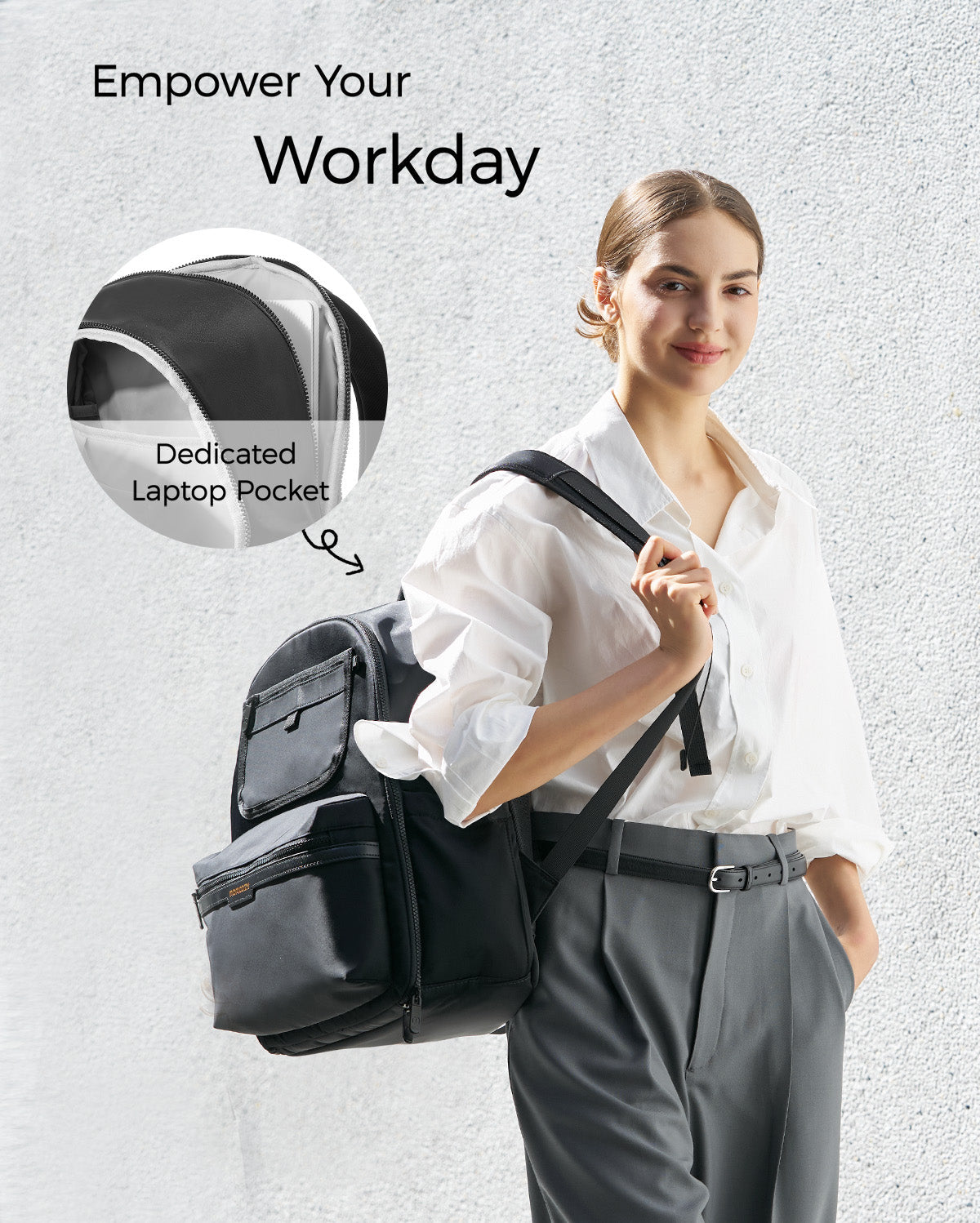 Sac à dos à langer urbain Momcozy