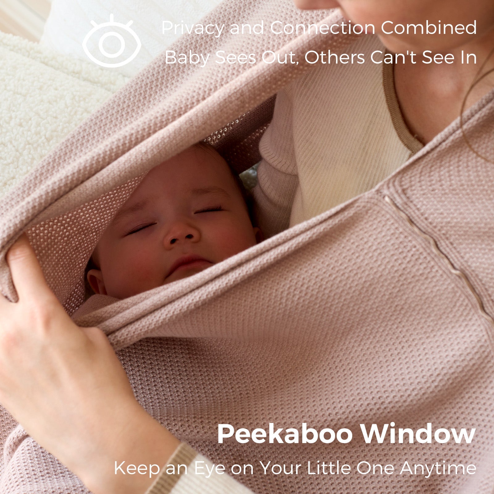 Couverture d'allaitement Momcozy - Poncho d'intimité doux, respirant et à usages multiples