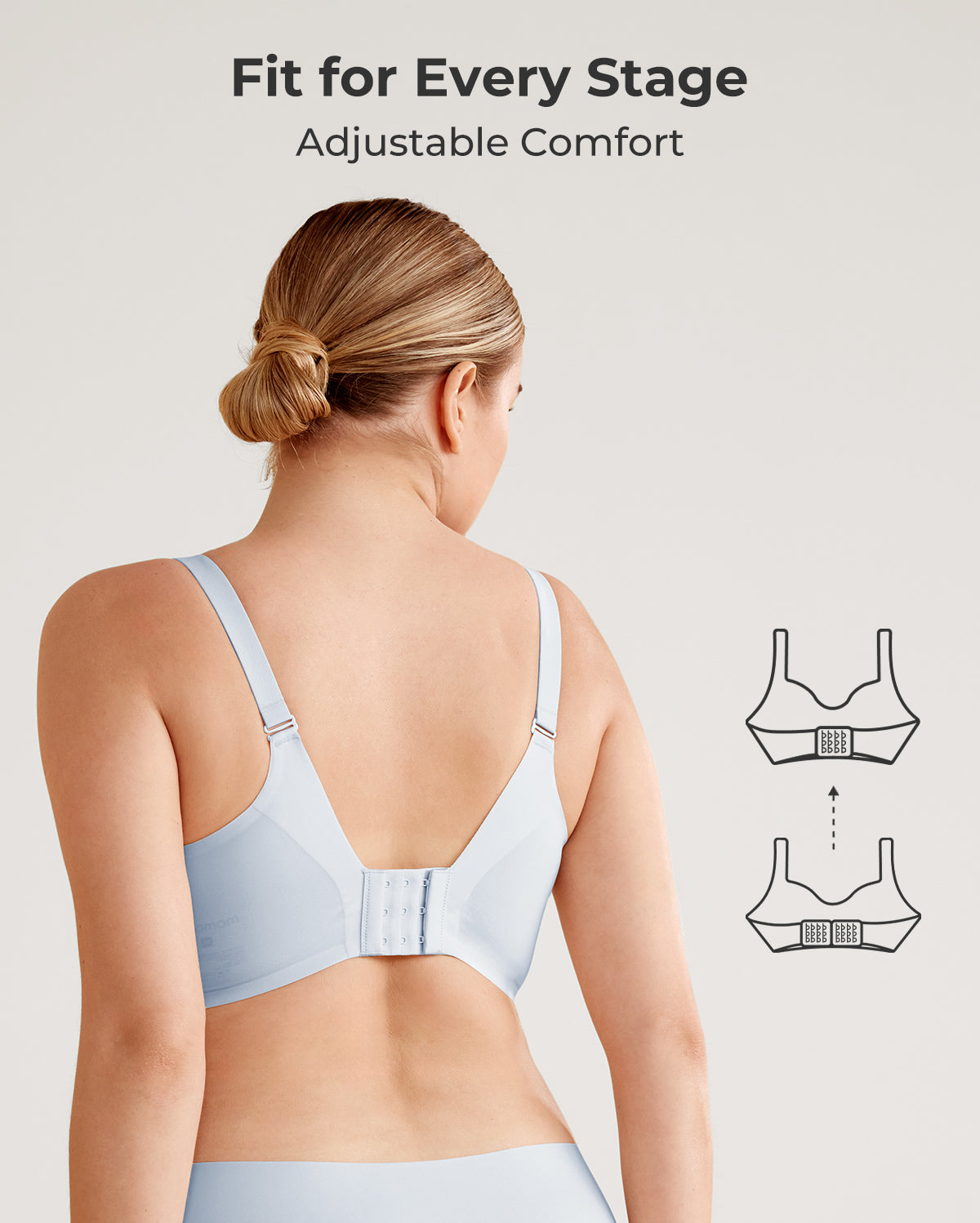 Soutien-gorge d’allaitement ultra doux sans coutures – YN21