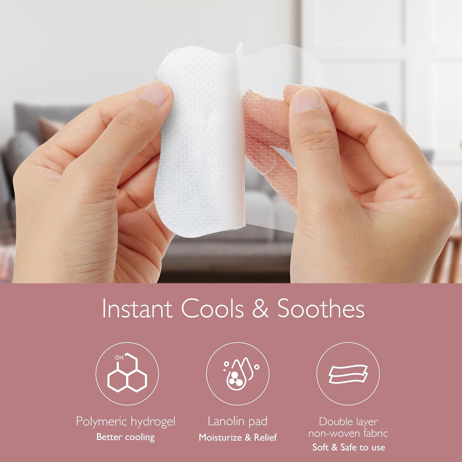 Pads de gel apaisants momcozy