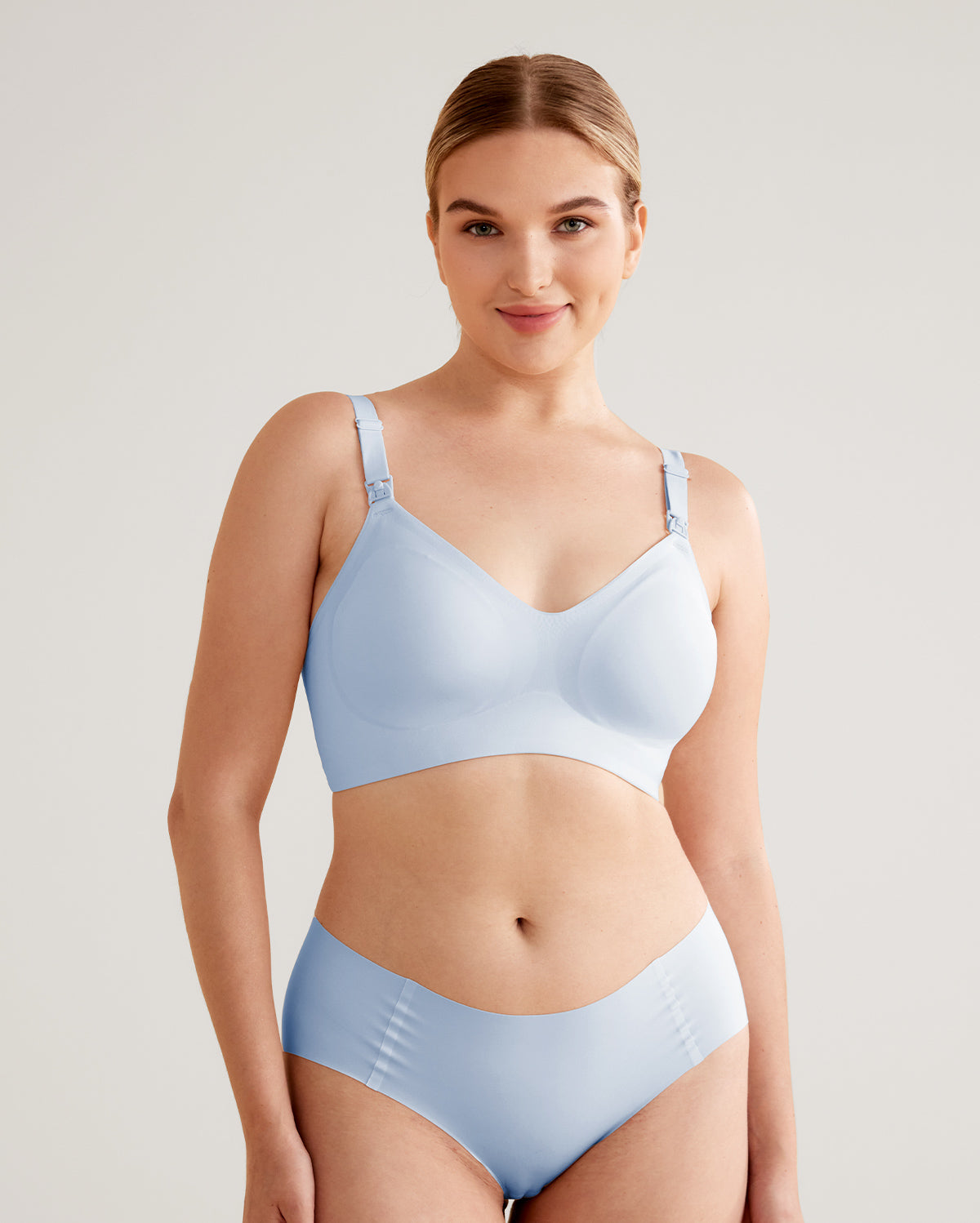 CozyAura – Soutien-Gorge d’Allaitement Seamless Ultra-Doux (YN21)