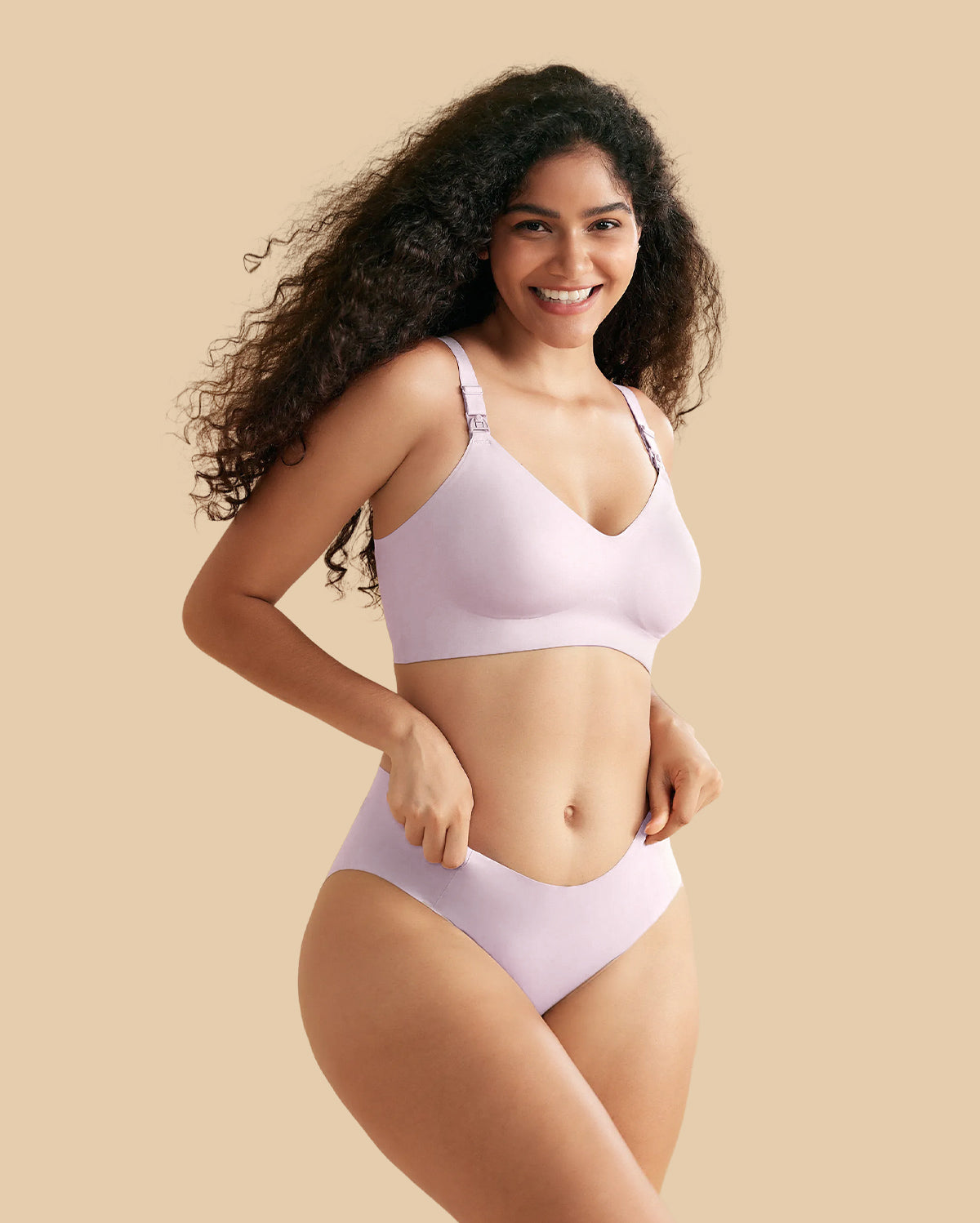 Soutien-gorge d’allaitement ultra doux sans coutures – YN21