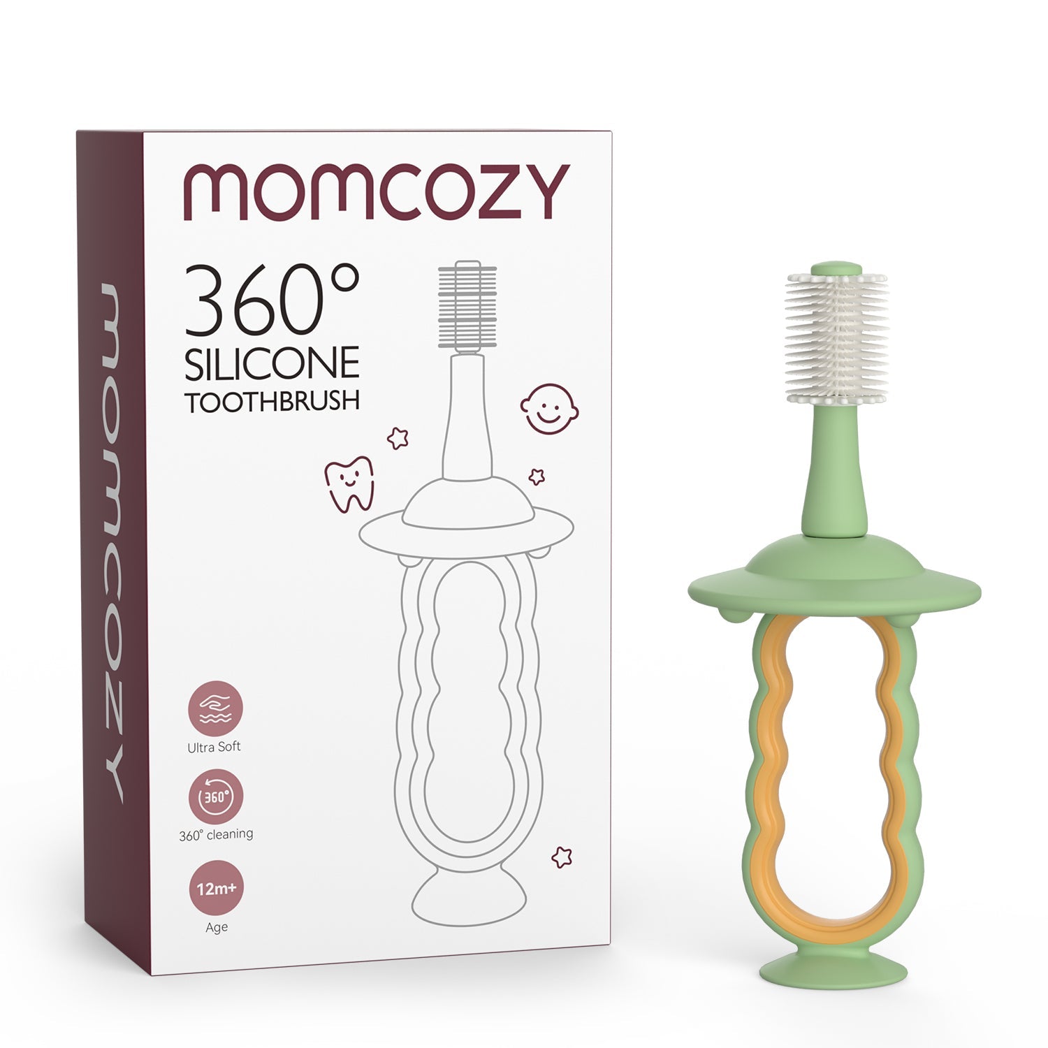 Momcozy Oral Care Series: Baby Toothbrush
