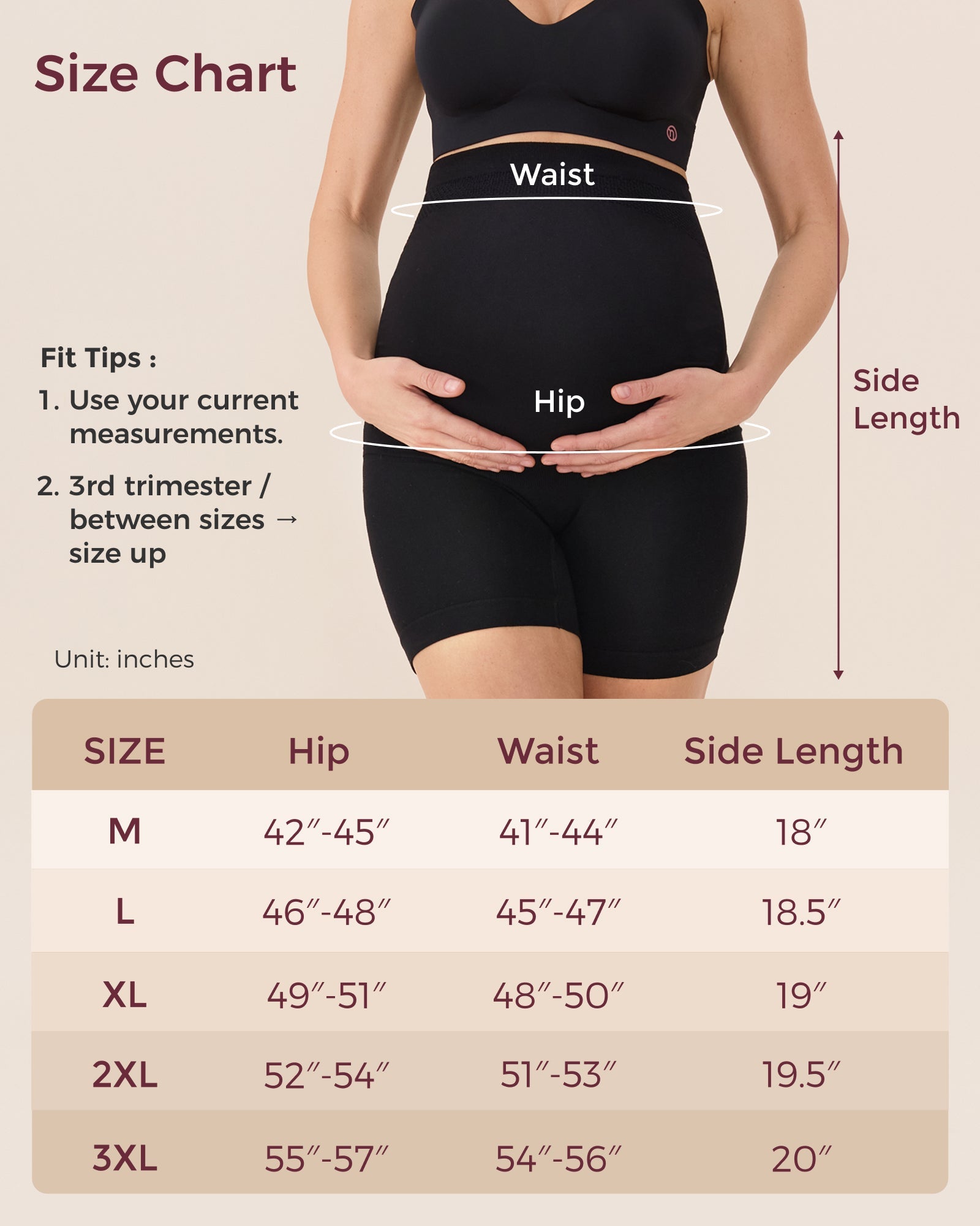 Momcozy Short gainant de grossesse