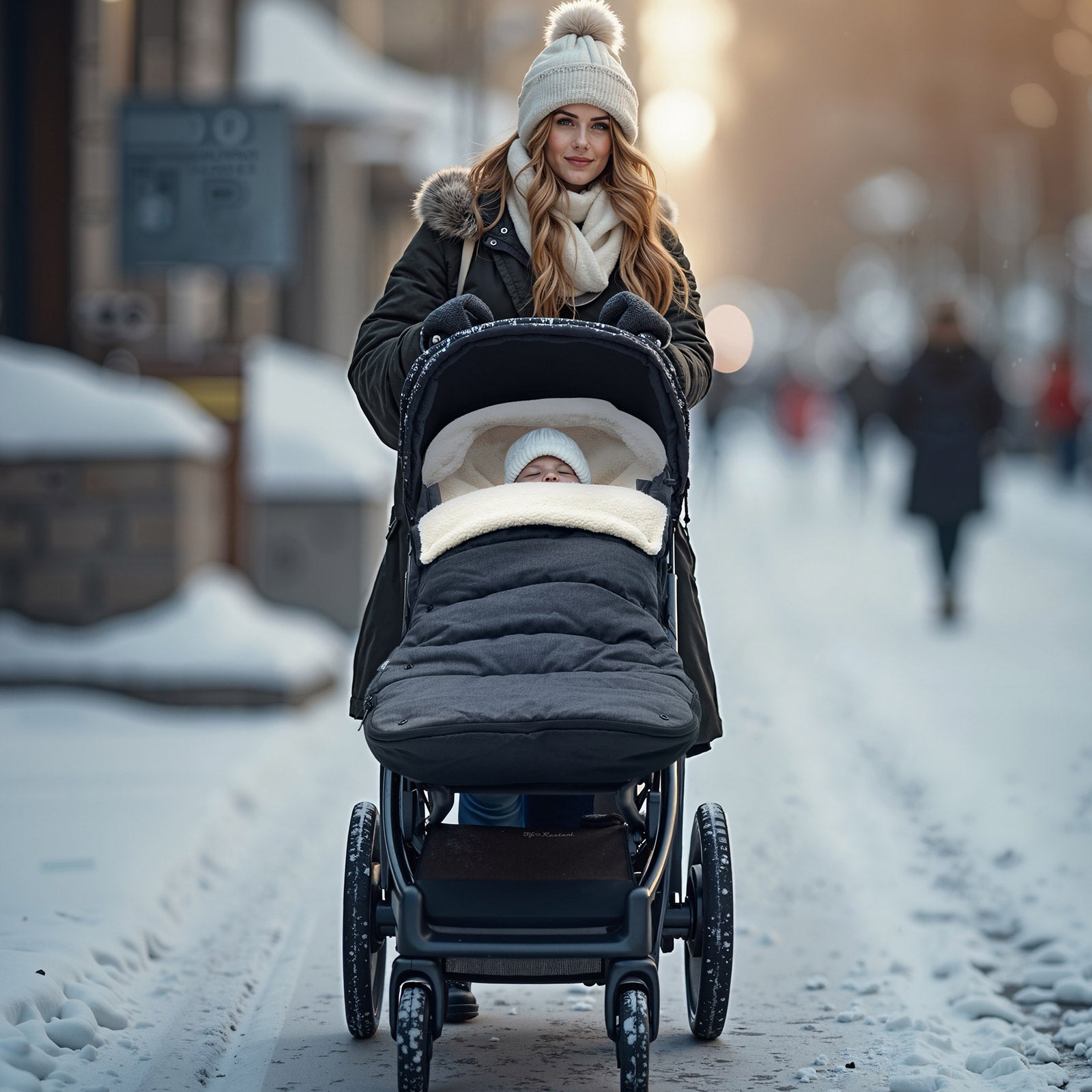 Chancelière universelle pour poussette Momcozy