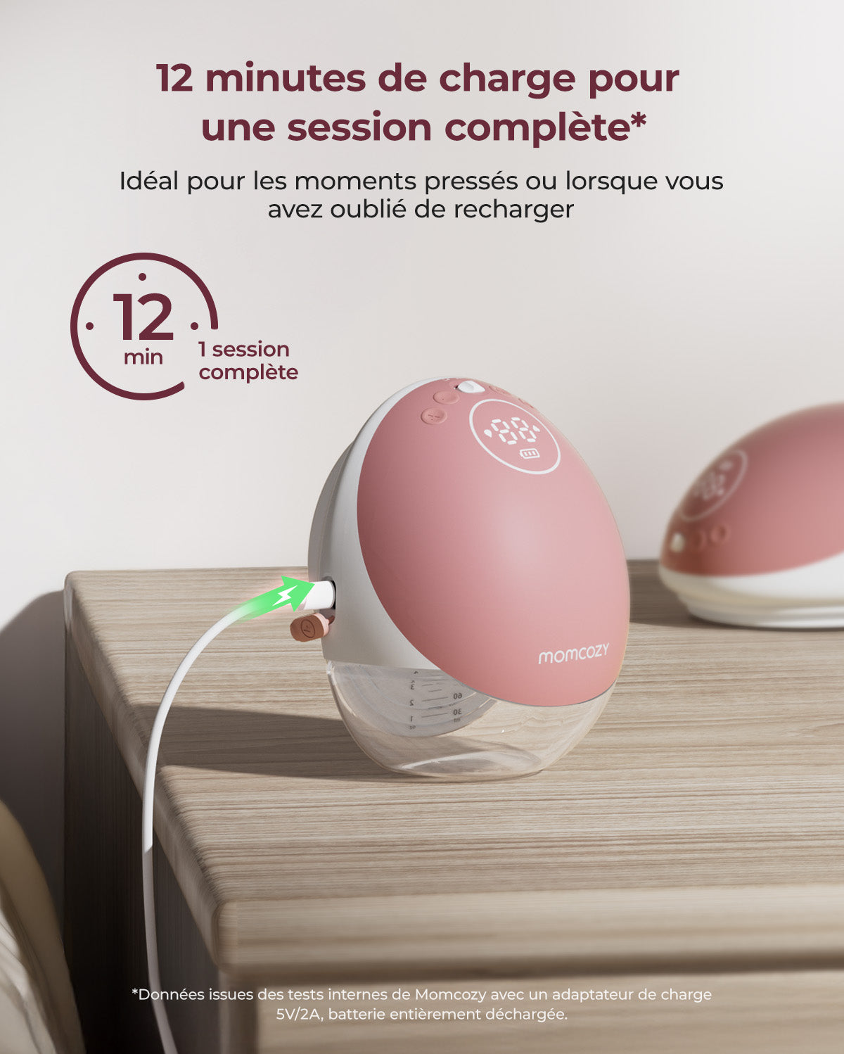 Momcozy Mobile Flow™ Hands-Free Breast Pump | M9