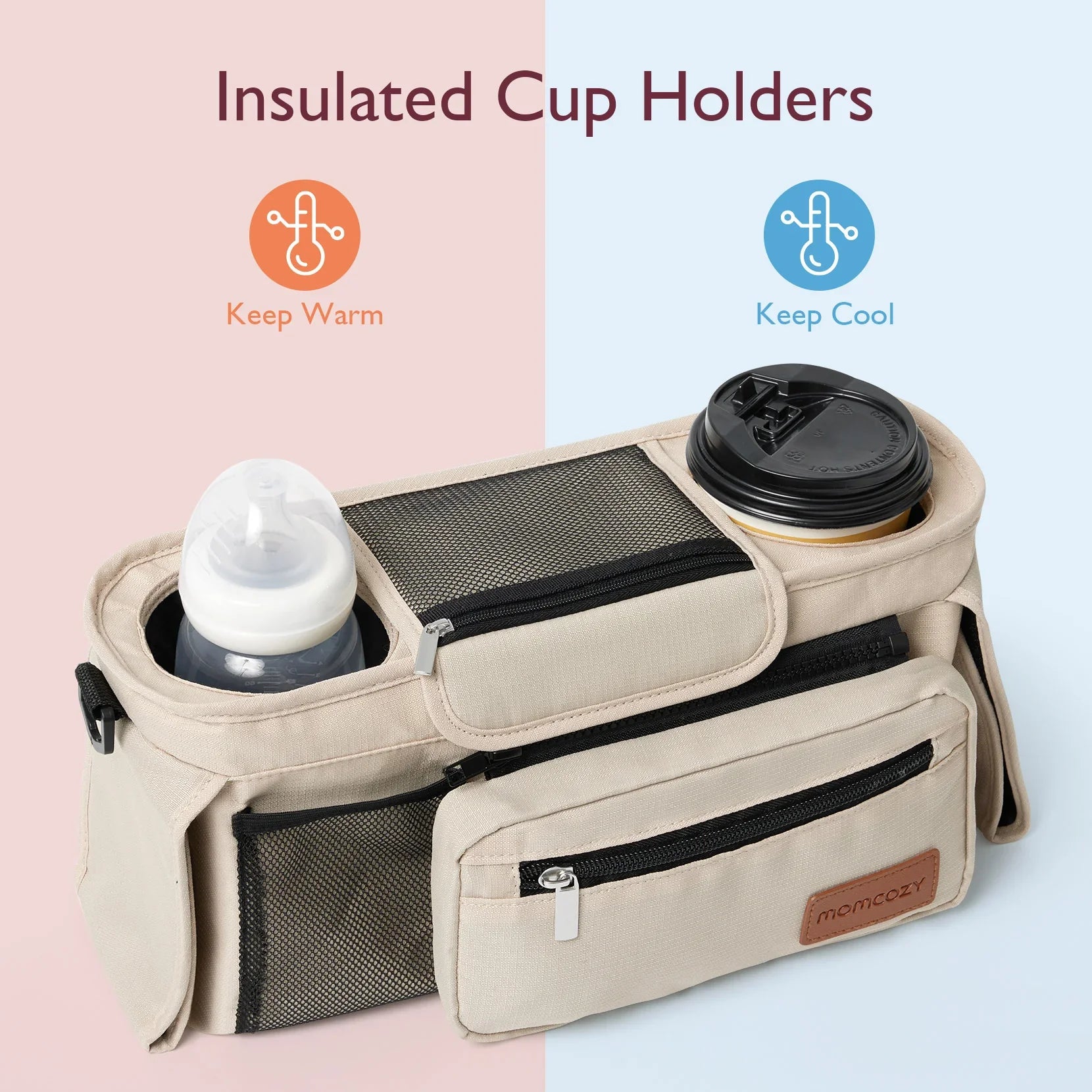 Pack Déplacements : Poussette ChangeGo + Porte-bébé + Organisateur