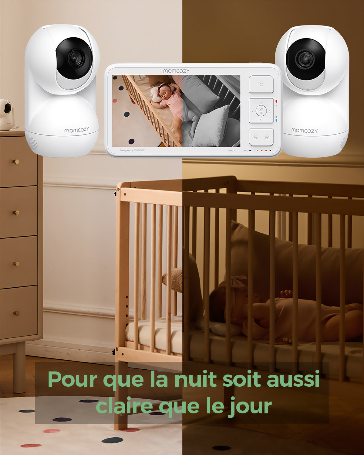 Moniteur vidéo Momcozy 5.5'' Full HD - BM03