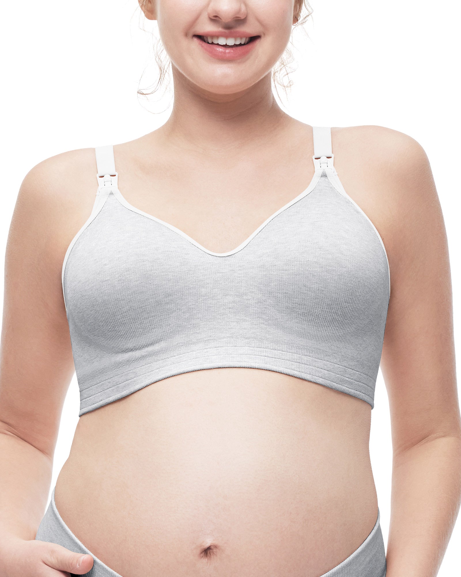 Soutien-gorge d’allaitement en coton pour forte poitrine – Momcozy