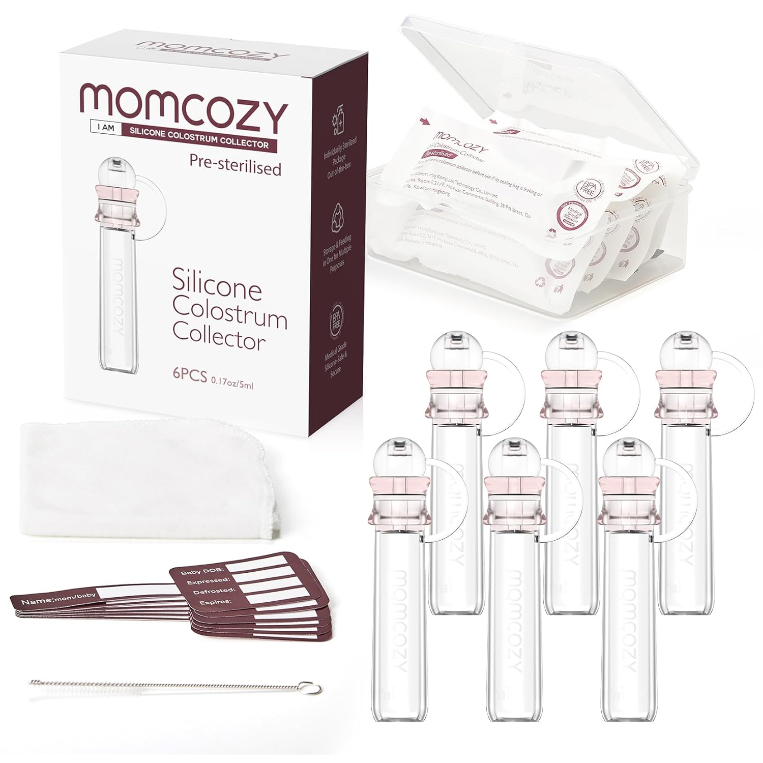 Collecteur de lait maternel réutilisable Momcozy Colostrum
