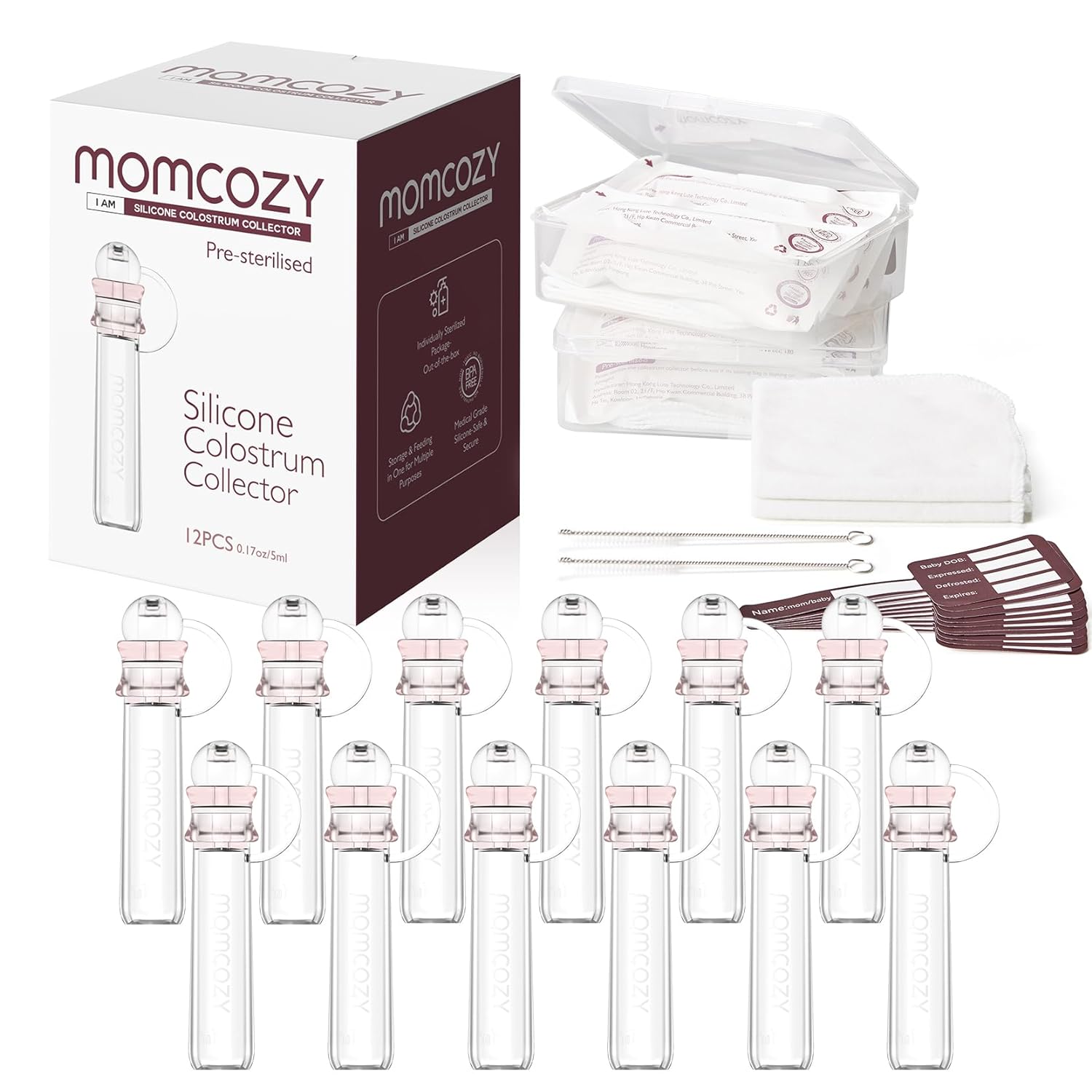 Collecteur de lait maternel réutilisable Momcozy Colostrum