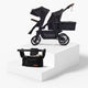 Pack Sortie : Poussette Momcozy ChangeGo & Organisateur de Poussette avec Porte-Gobelets