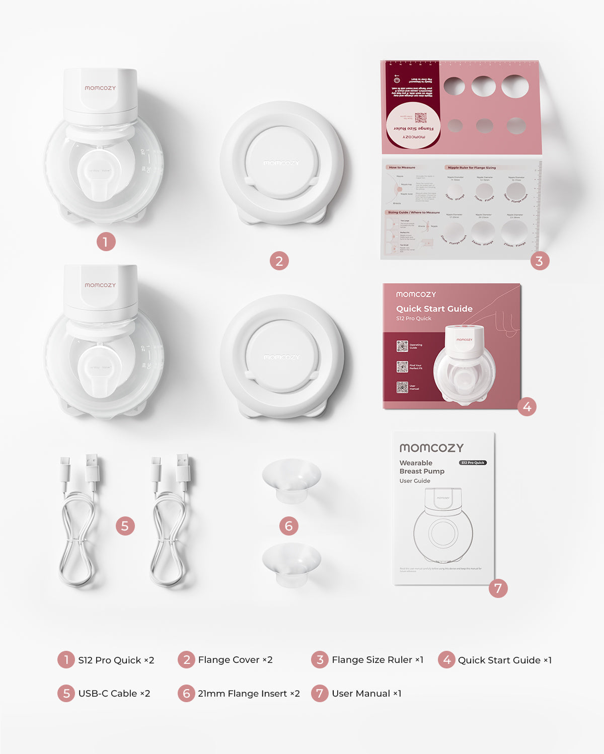 Pack Sérénité : Tire-lait nomade S12 Pro et babyphone BM04 double caméra