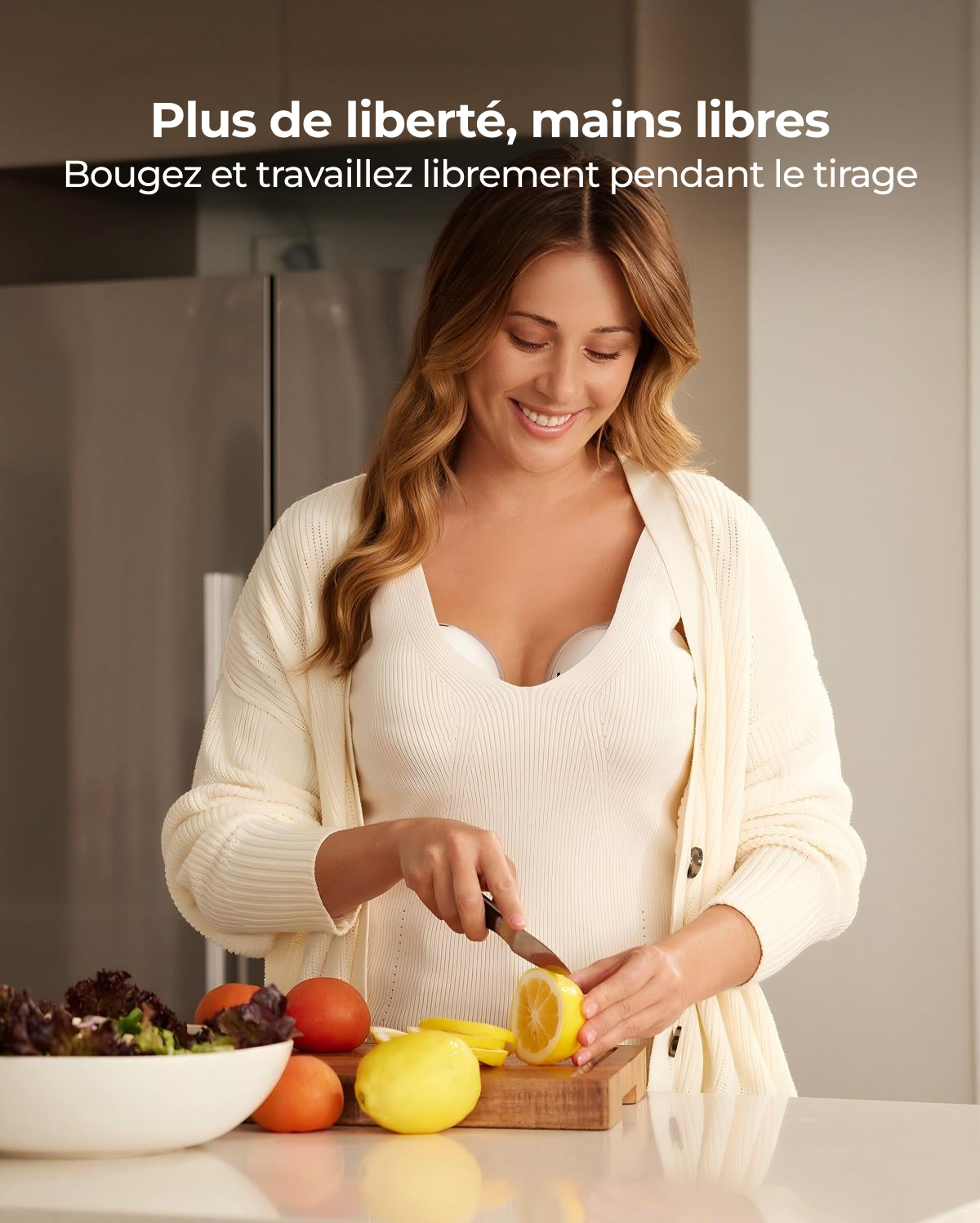 Tire-lait portable et connecté Momcozy M5 Smart - Amélioré avec contrôle via application