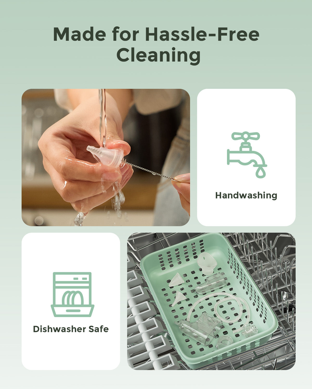 Momcozy BreezyClear Pro™ 2-in-1 Spray & Suction Electric Nasal Aspirator