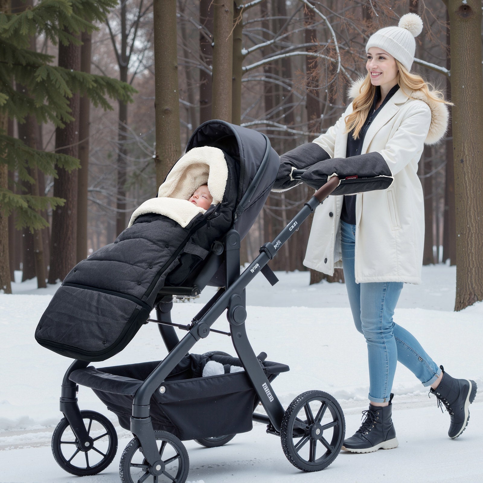 Chancelière universelle pour poussette Momcozy