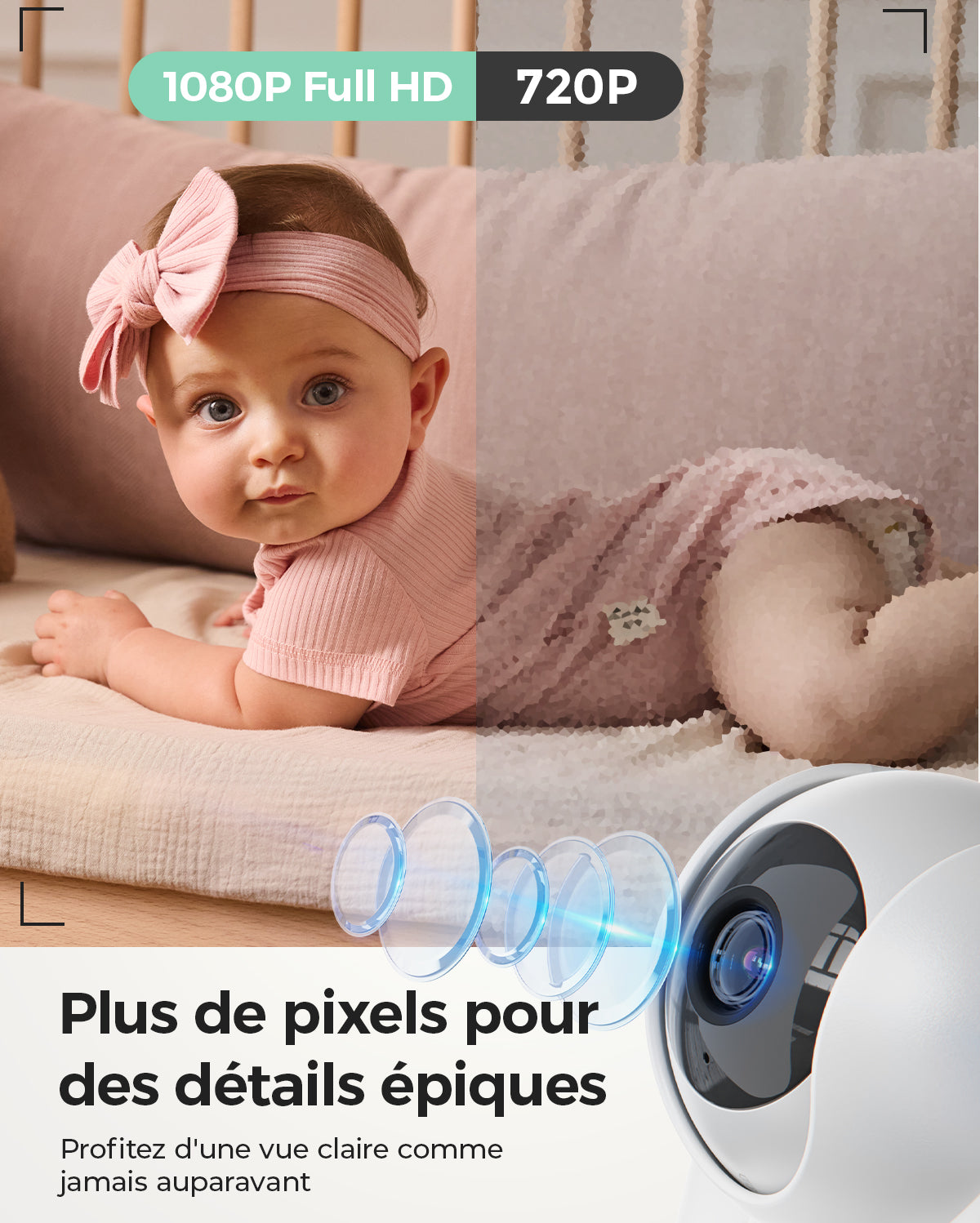 Moniteur vidéo Momcozy 5.5'' Full HD - BM03