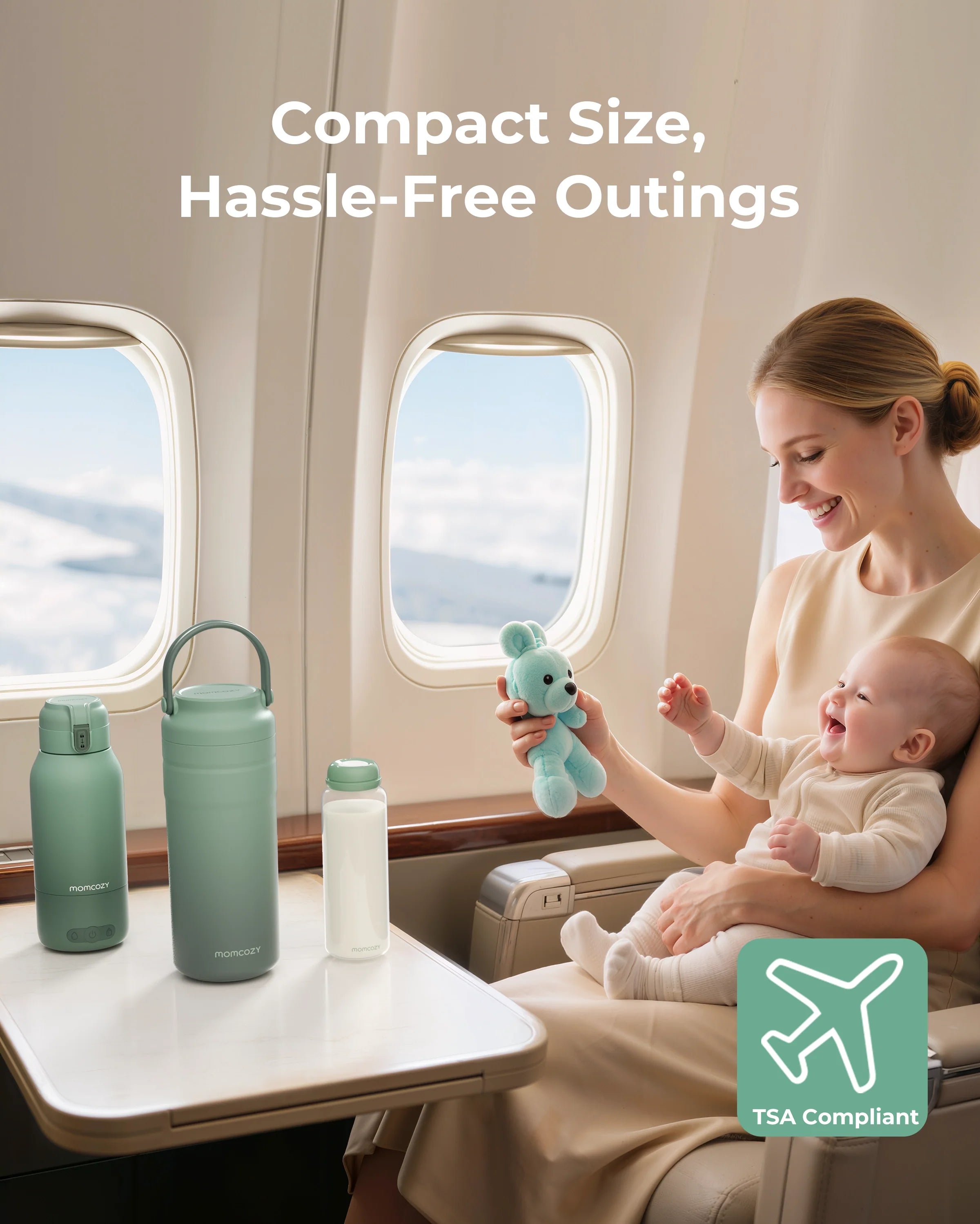 Portable Baby Bottle Cooler for Outdoor - 12oz