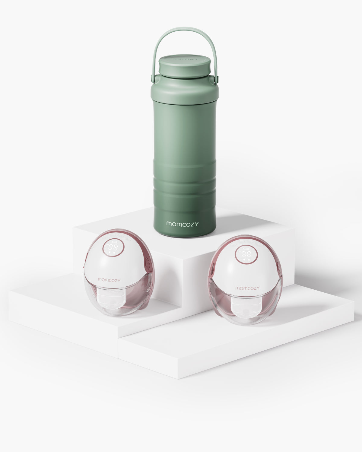 M6 Milk Cooler Bundle: M6 Hands-free Breast Pump and  Portable Baby Bottle Cooler