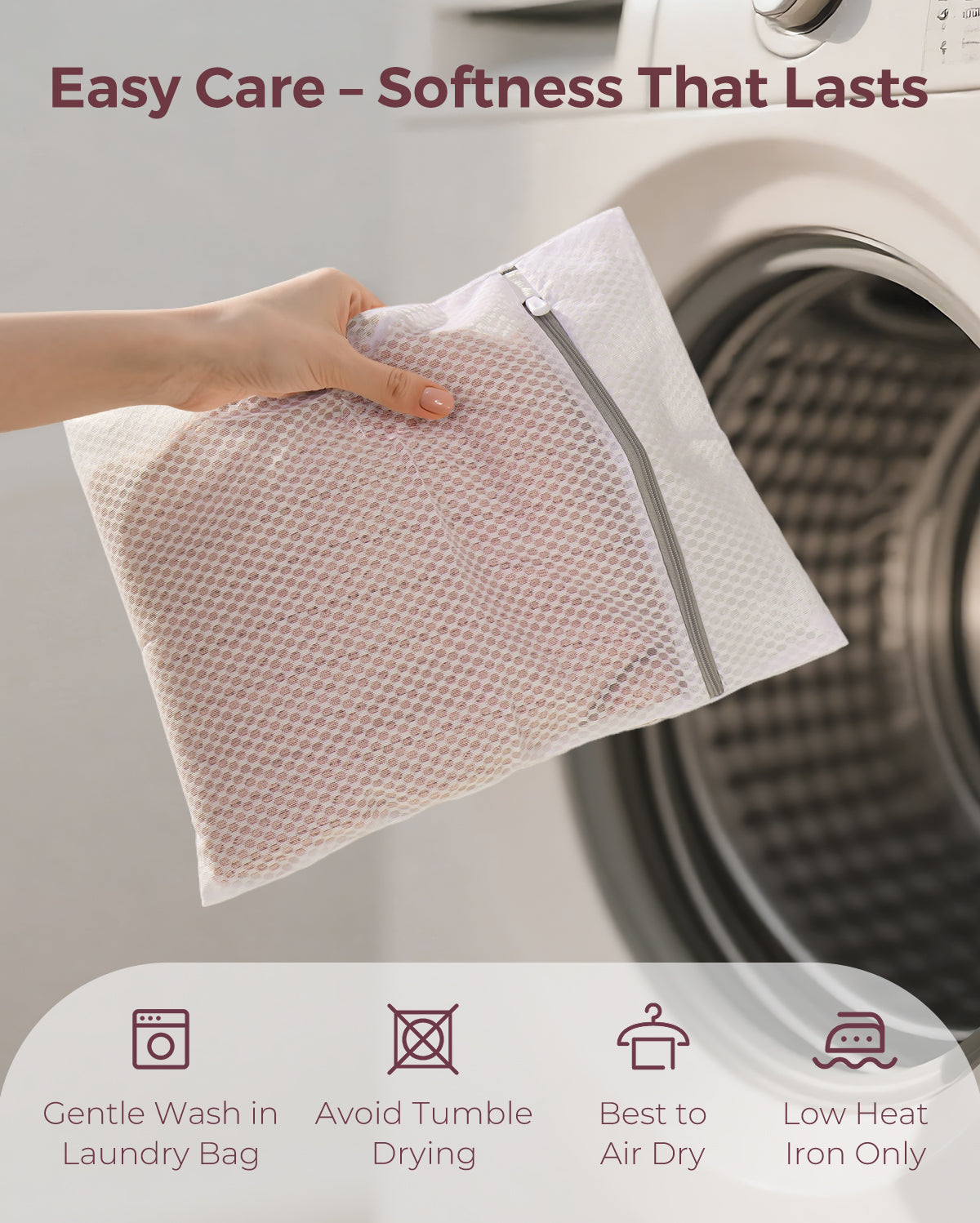 Couverture d’allaitement ultra-légère en tissu Tencel™ Lyocell