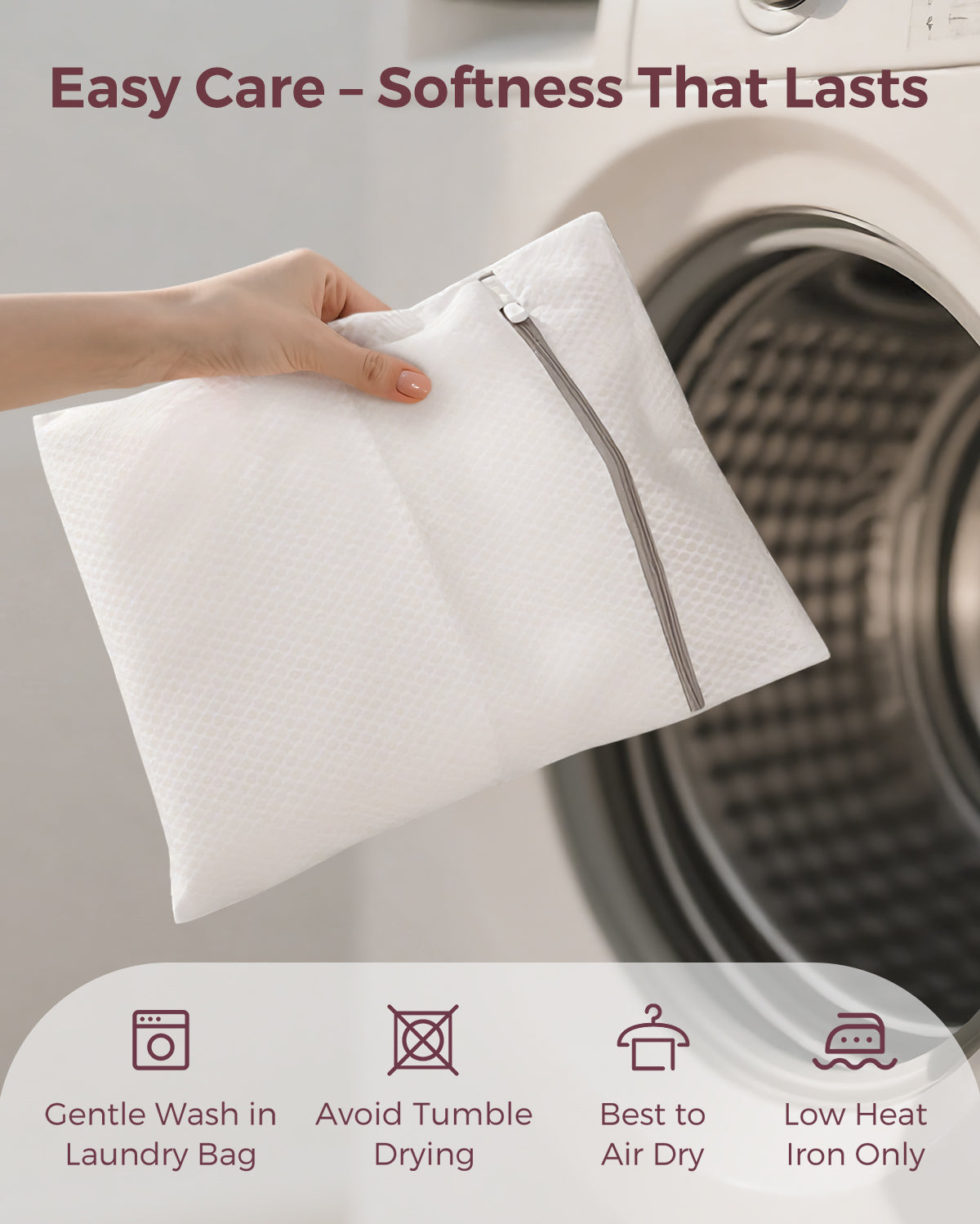 Couverture d’allaitement ultra-légère en tissu Tencel™ Lyocell