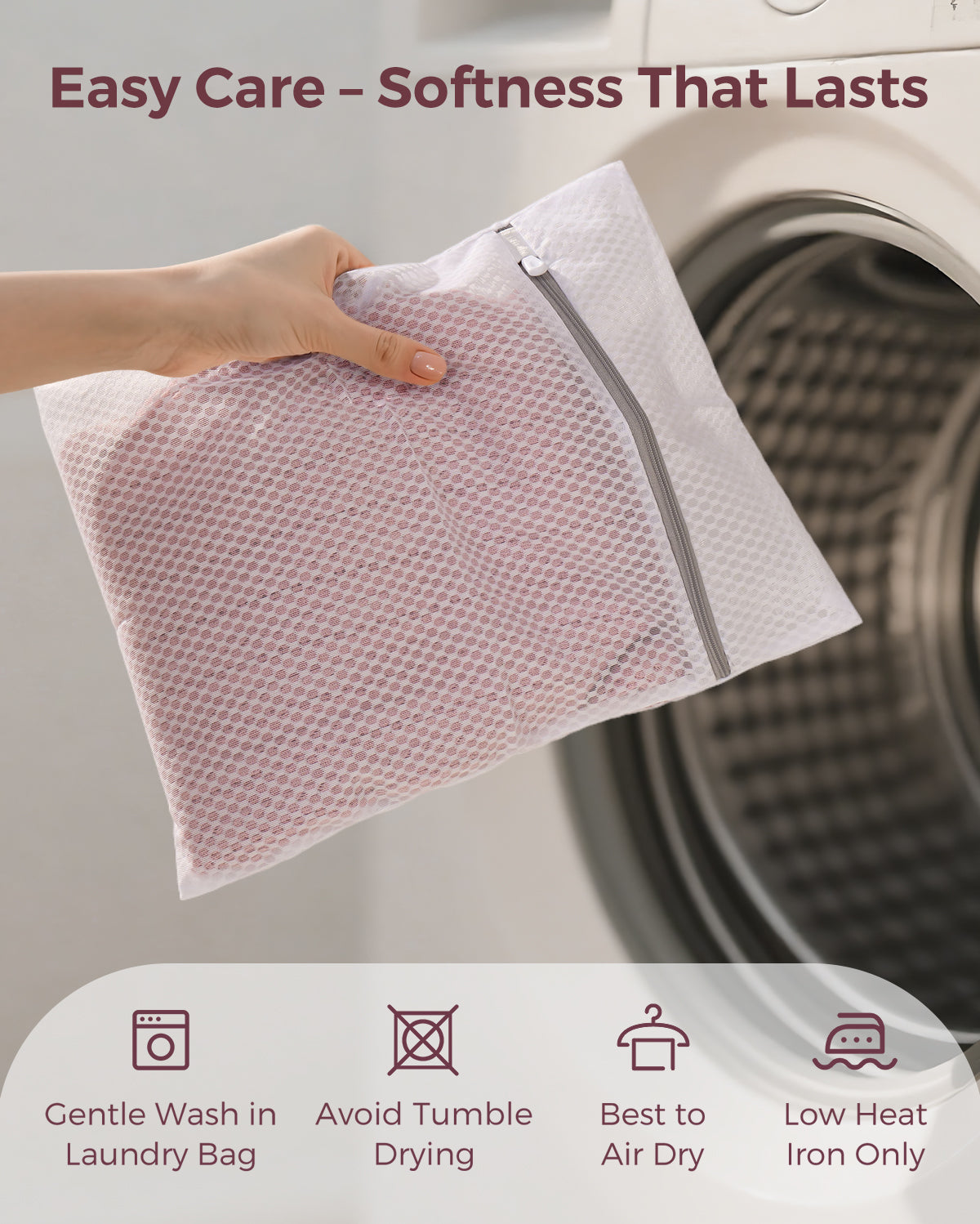 Couverture d’allaitement ultra-légère en tissu Tencel™ Lyocell