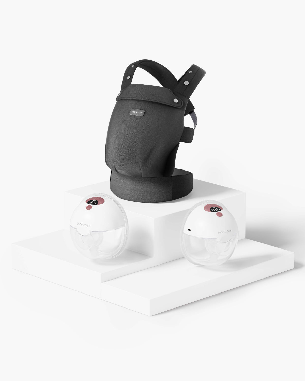 Pack nomade : tire-lait M5 Smart et porte-bébé PureHug