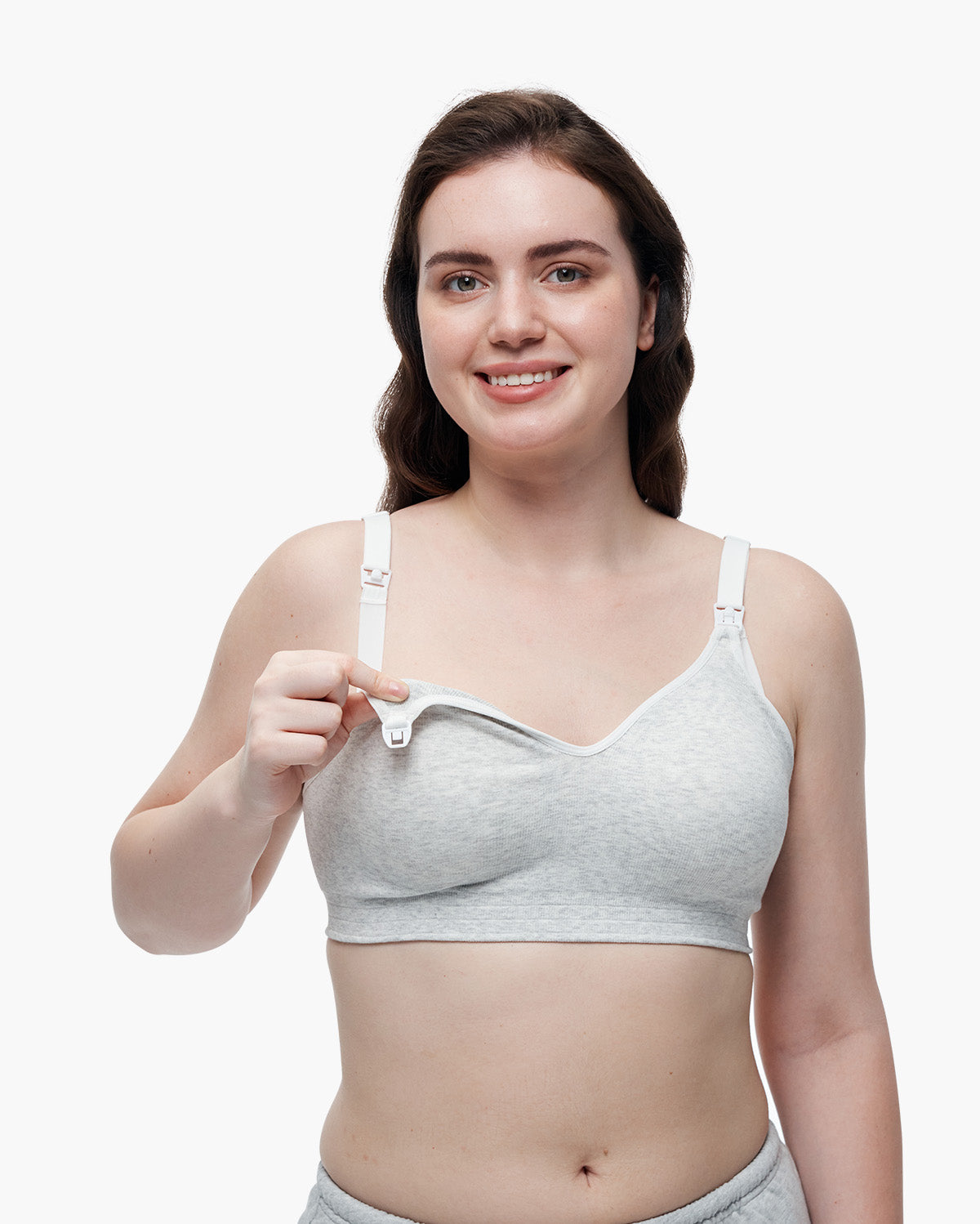 Soutien-gorge d’allaitement en coton pour forte poitrine – Momcozy