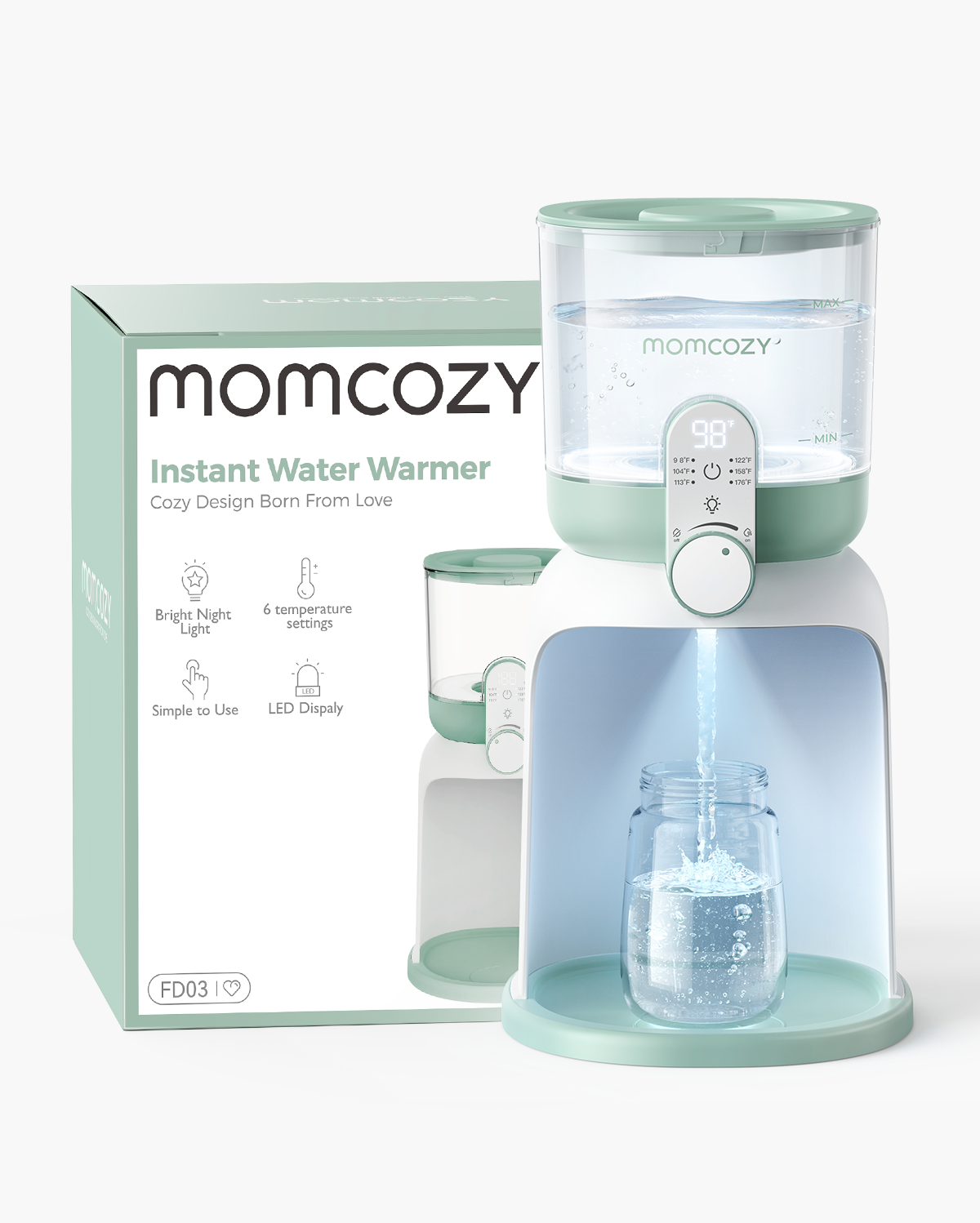 Distributeur de lait instantané Momcozy