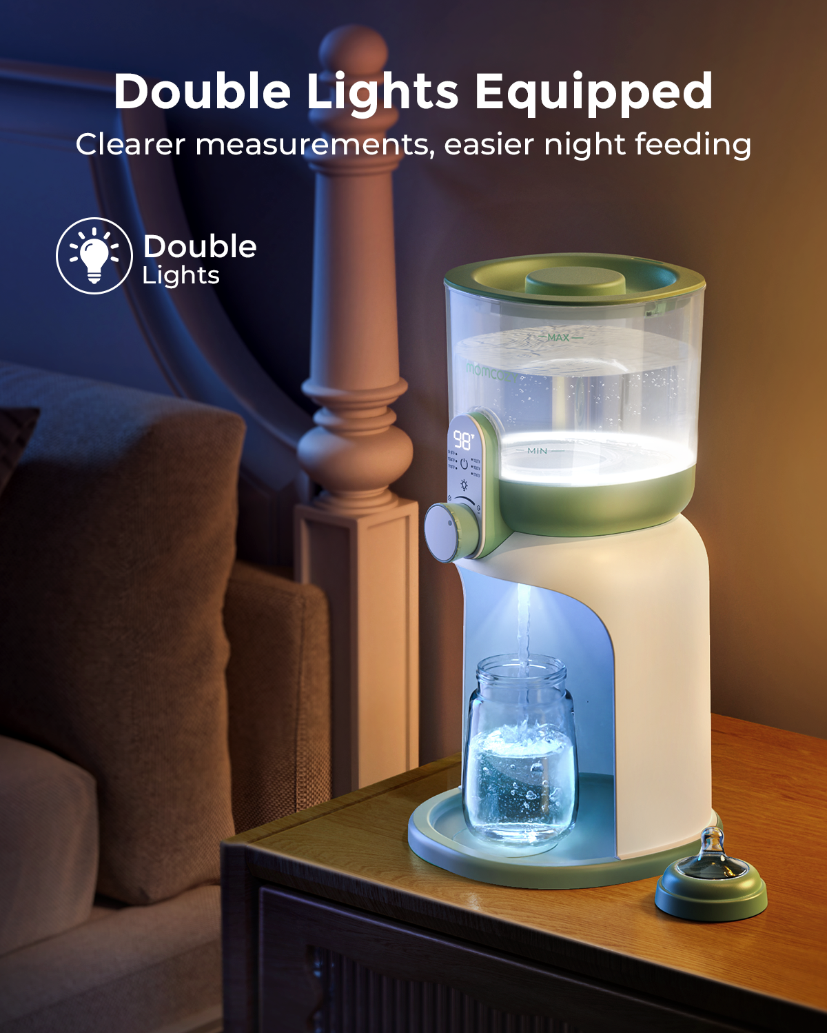 Distributeur de lait instantané Momcozy