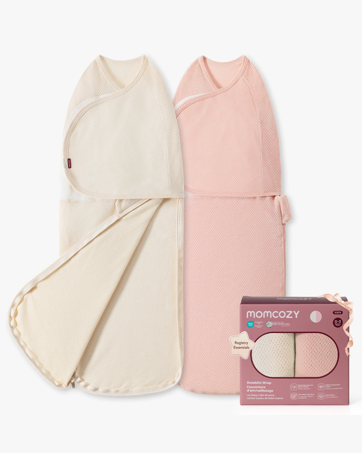 Breathable Newborn Swaddle for Cooler, Comfier Sleep