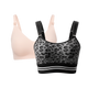 Soutien-gorge d’allaitement ultra doux et sans coutures YN21 & DEX – Lot 4-en-1, tissu extensible, mains libres pour pompe