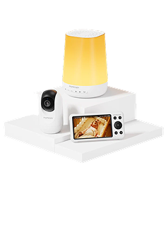 BM04 Babyphone + Veilleuse Sonore Contrôlée par Application
