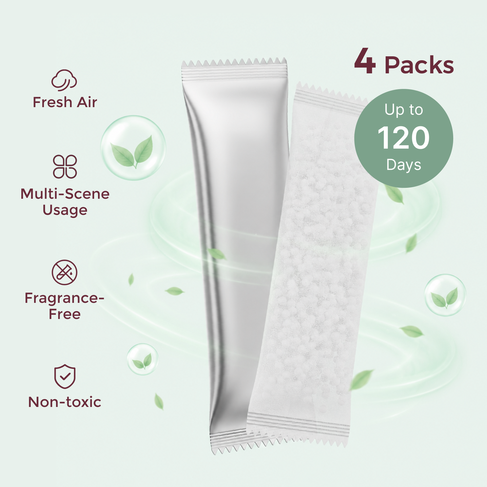 Momcozy Recharges pour poubelle à couches | Packs désodorisants et sacs poubelle à lien coulissant