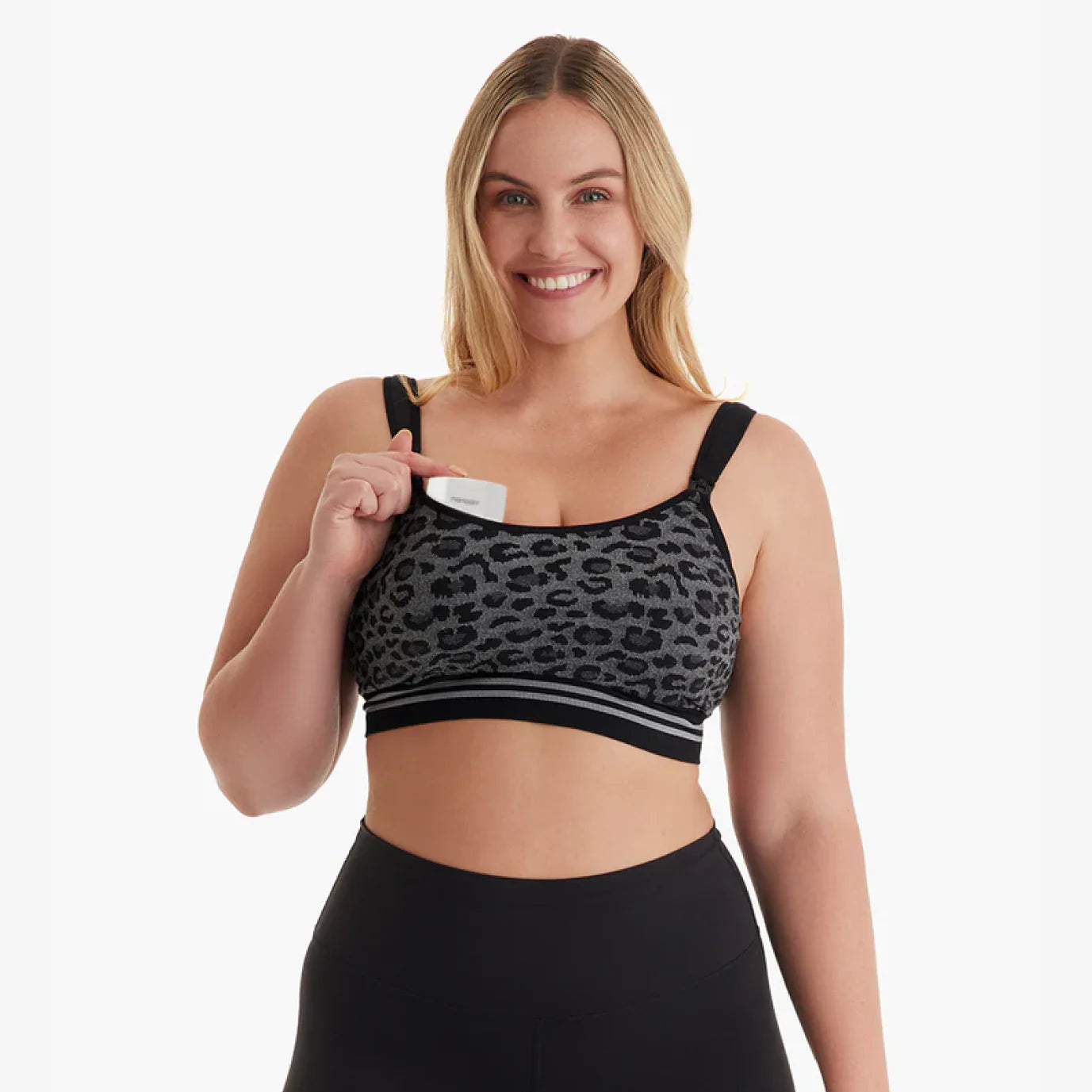 DEX - Soutien-gorge de pompage 4-en-1 sans couture en tissu extensible-HF022
