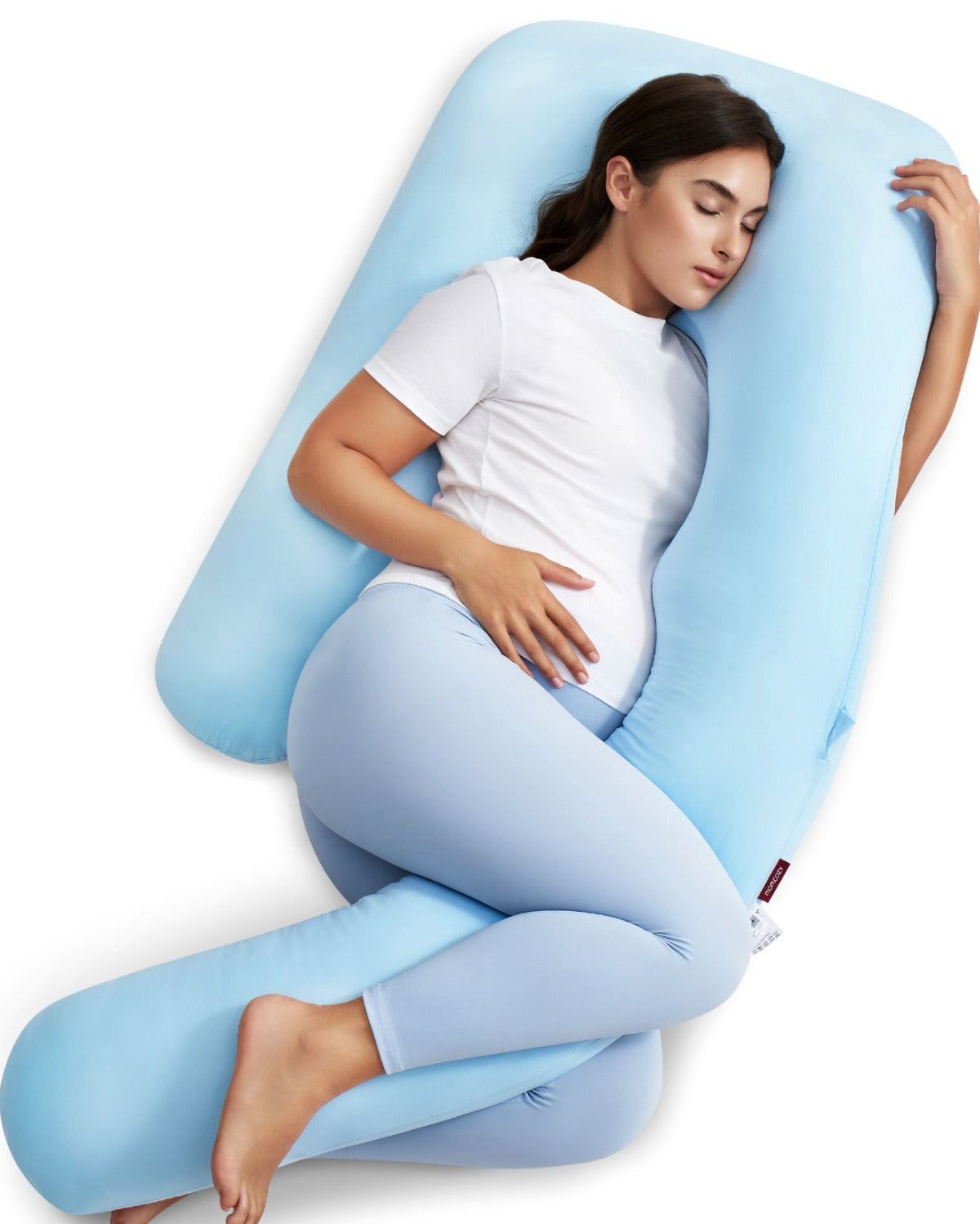 Original F Shaped Pregnancy Pillows with Adjustable Wedge Pillow (Oreiller de grossesse en forme de F réglable)