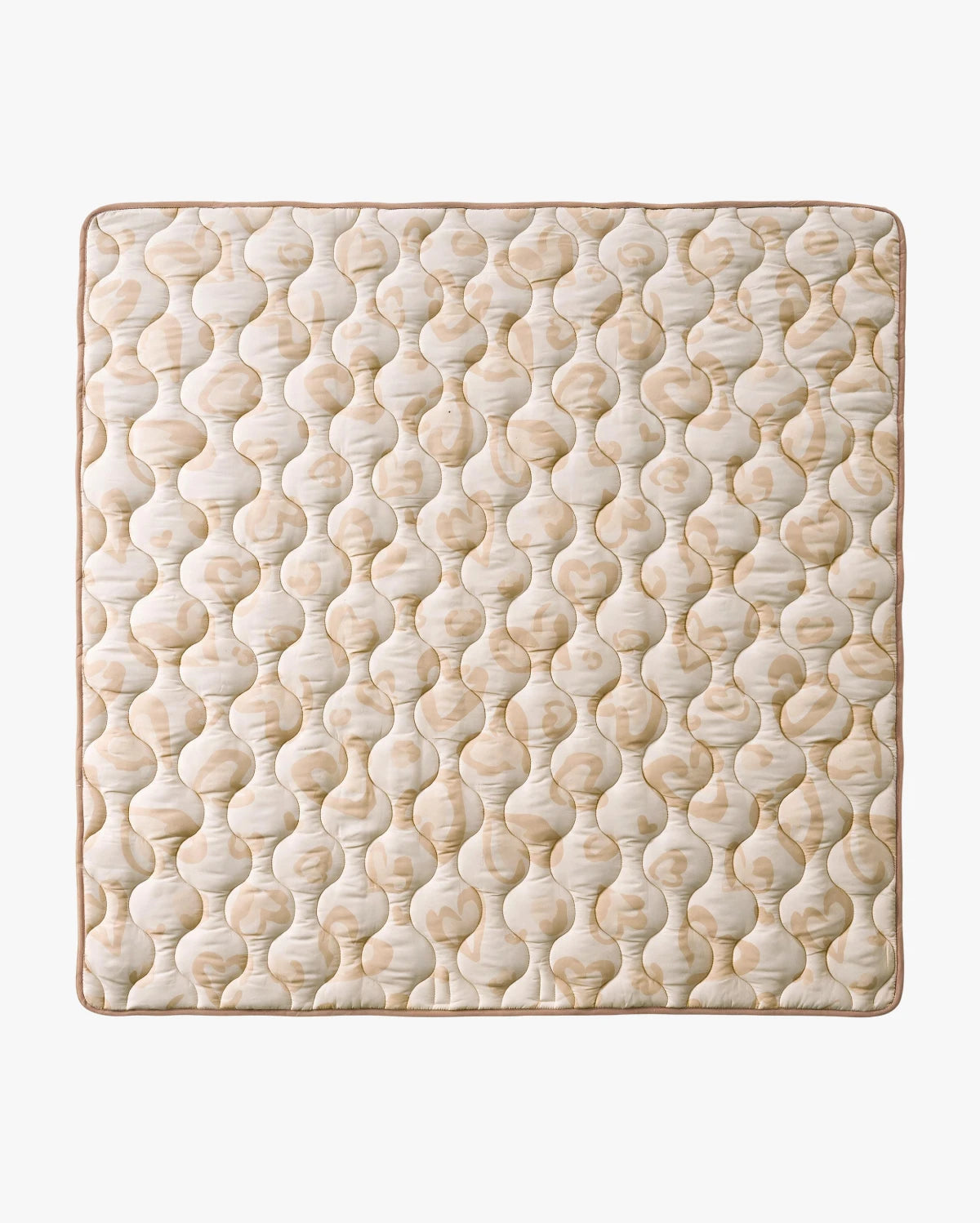 Tapis de jeu portable pour bébé - Léopard brun