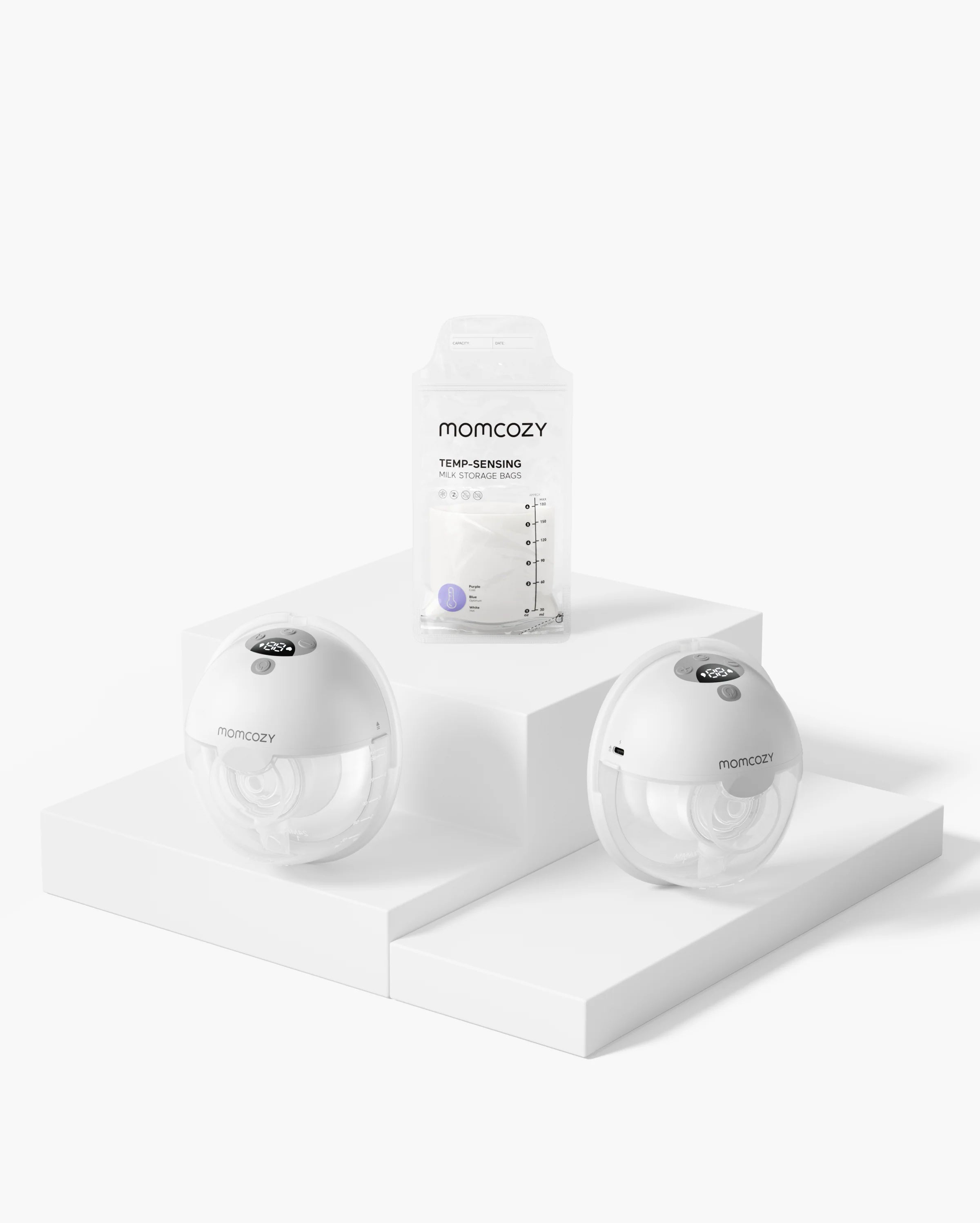 Tire-lait portable et connecté Momcozy M5 Smart - Amélioré avec contrôle via application