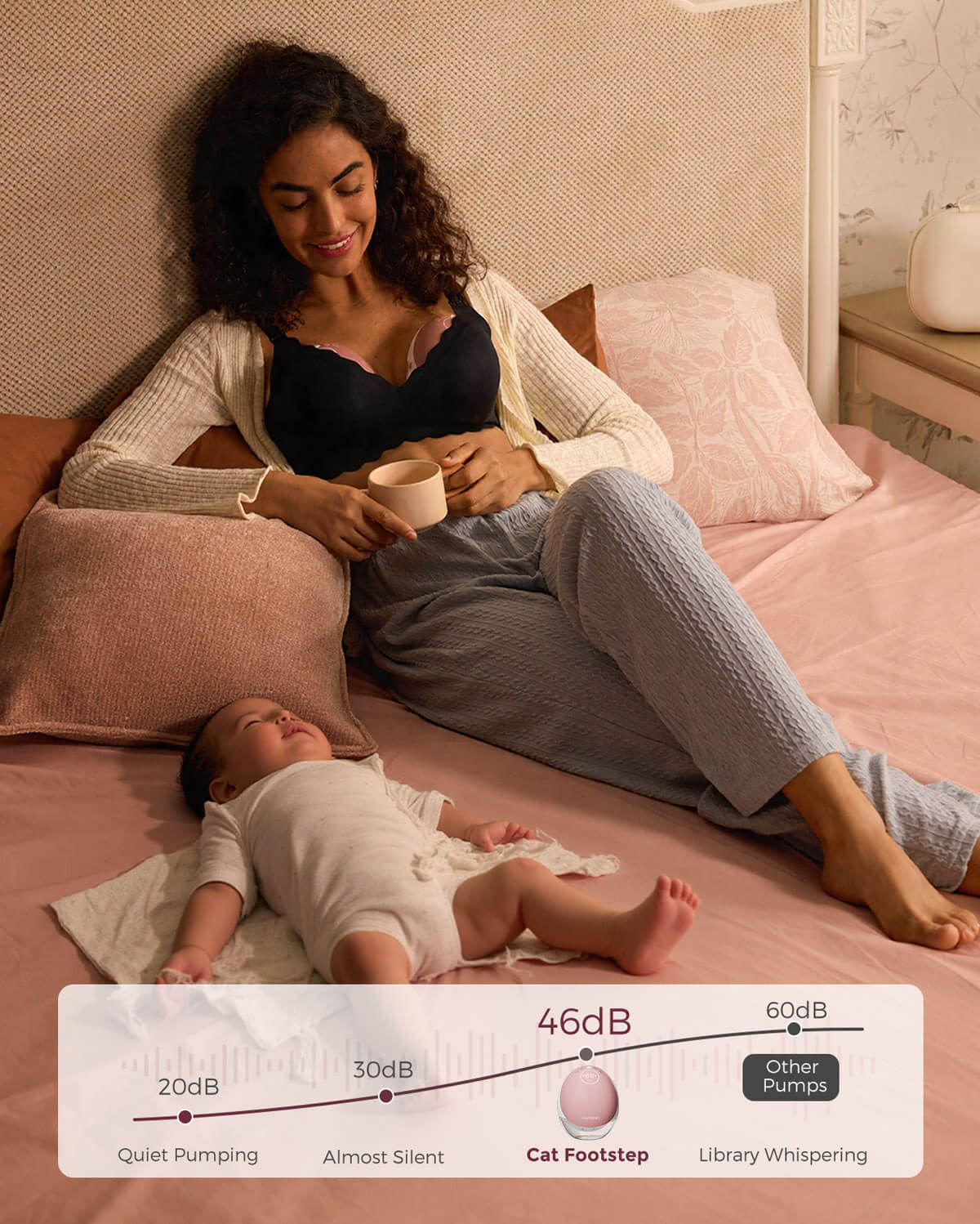 Pack Pompage et Nettoyage : Tire-lait mains libres M9 et stérilisateur lave-biberon KleanPal Pro