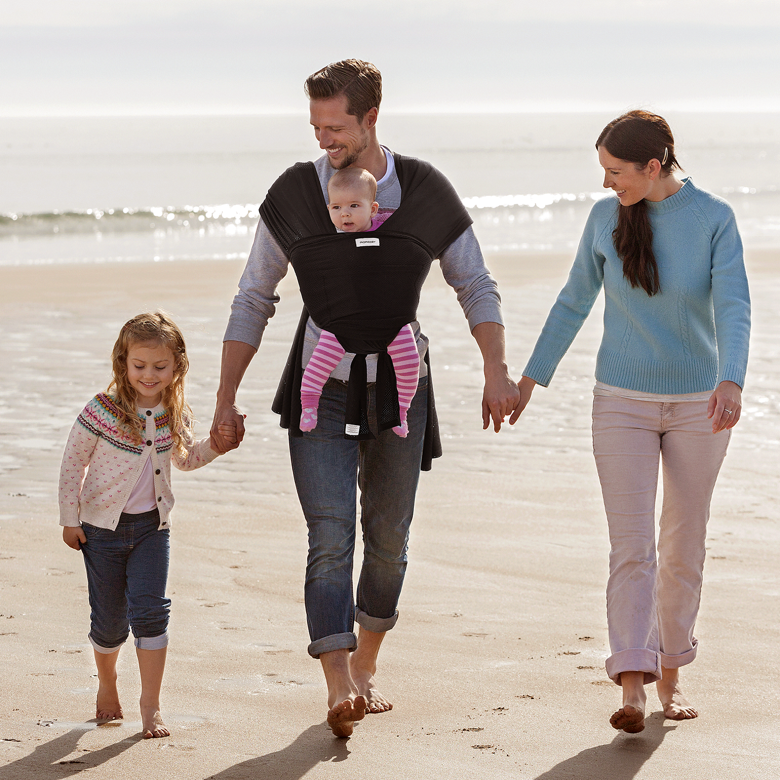 Easy to Wear Hands Free - Baby Wrap Carrier