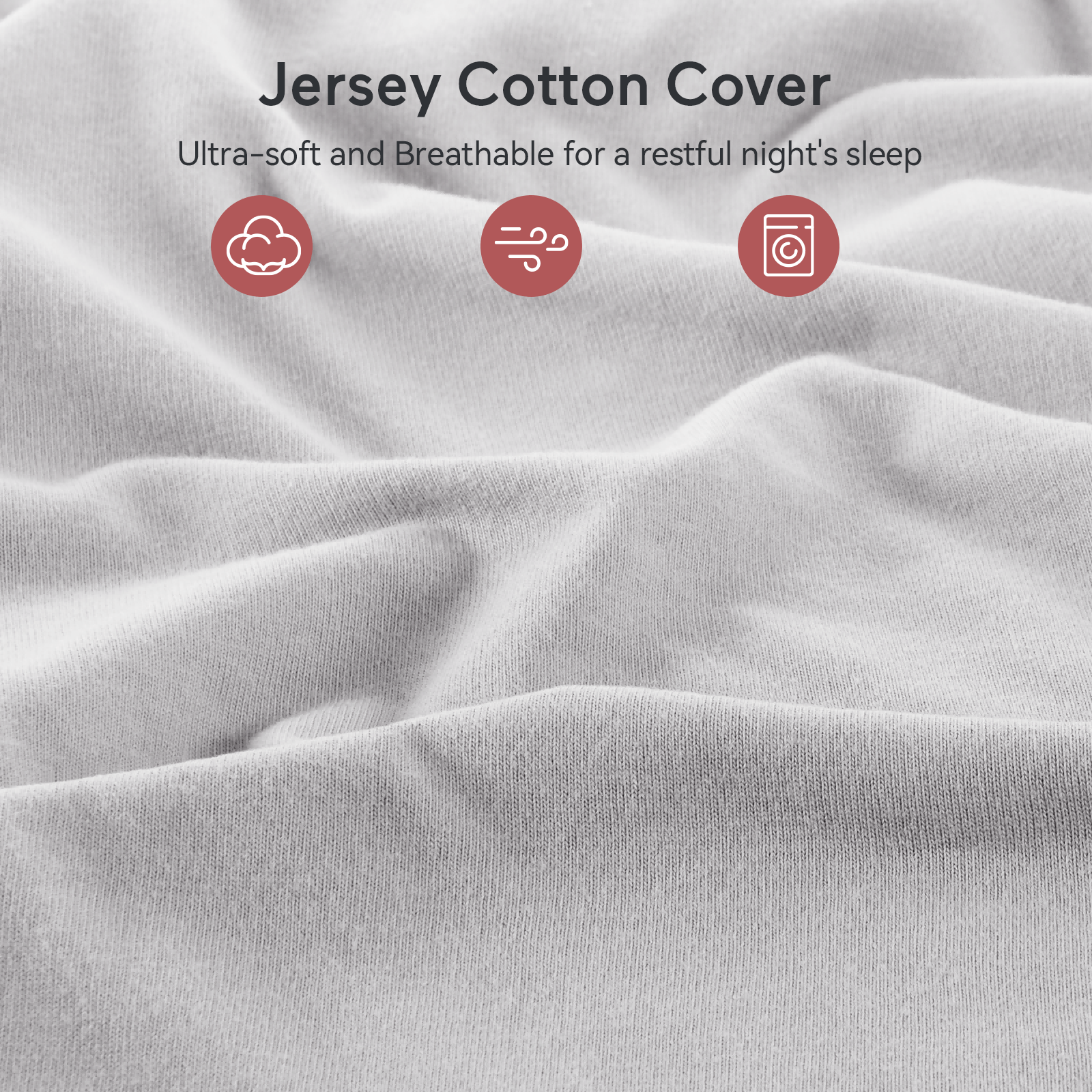 Huggable - Coussin de maternité en coton en forme de U