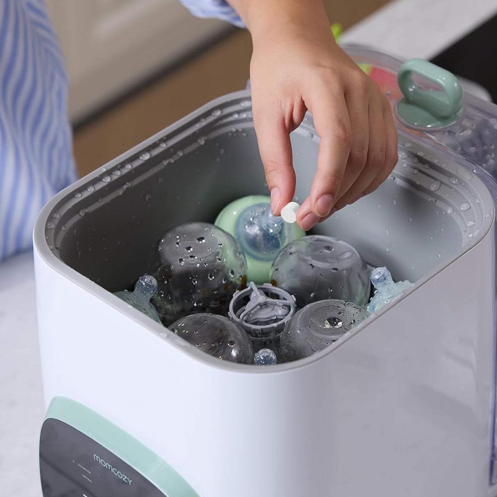 Cleaning and On-the-Go Bundle:  Bottle Washer and  Bottle Warmer and Bottle Cooler | EU