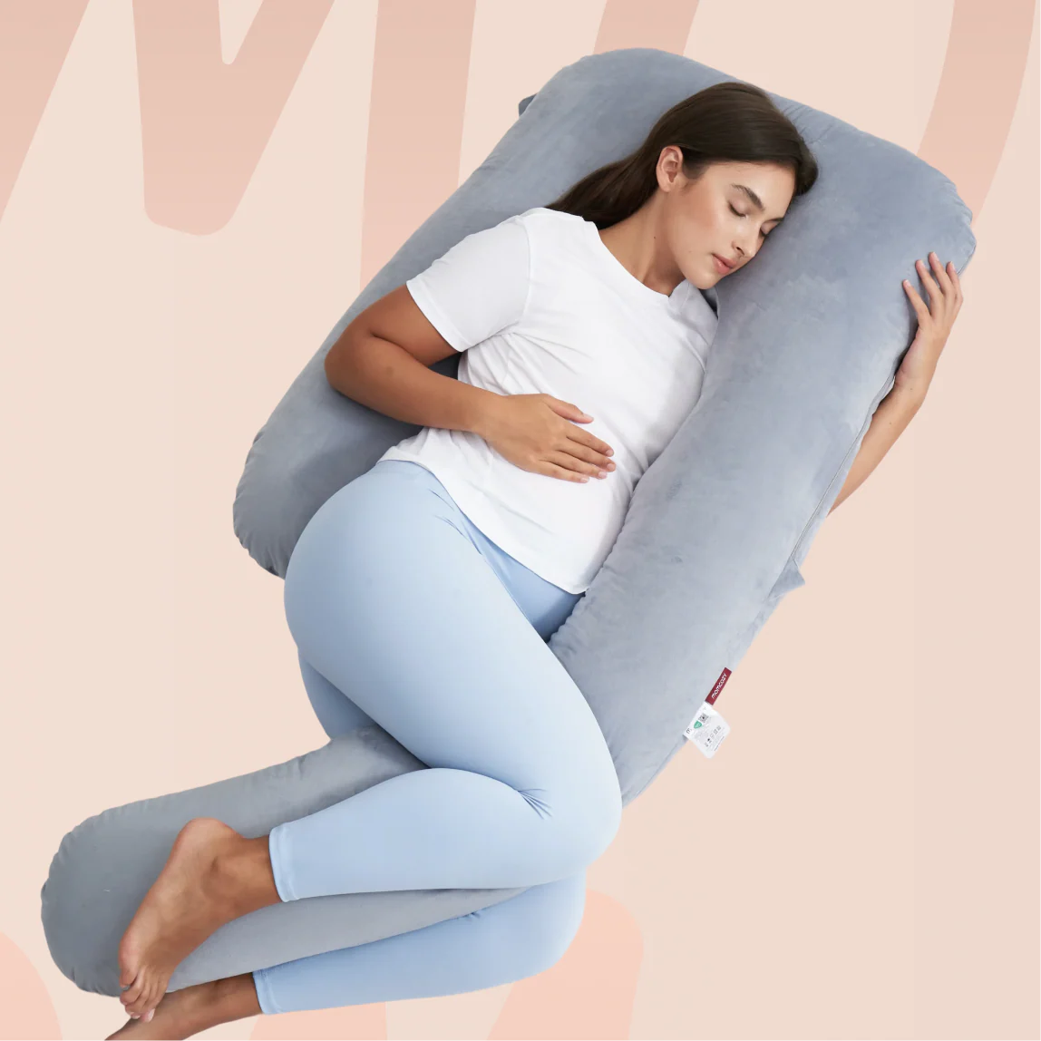 Huggable -  U Shaped Maternity Body Pillow