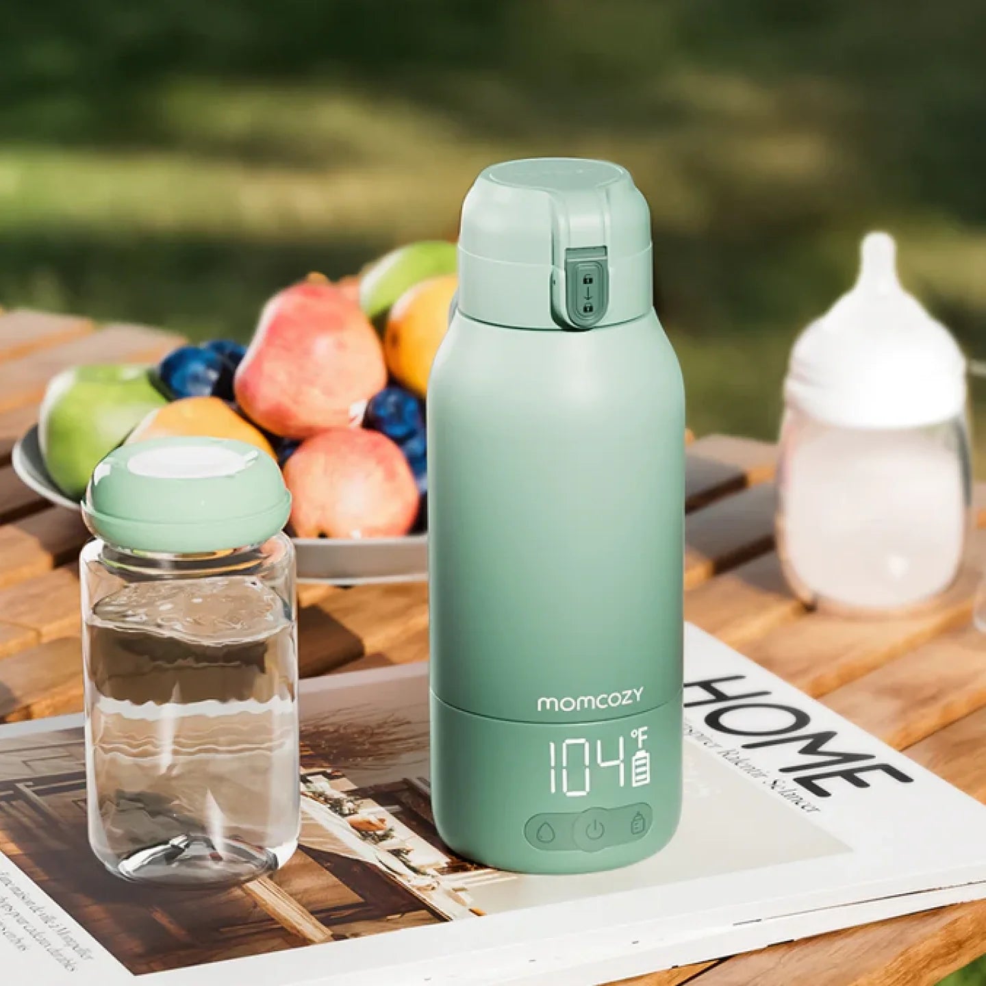 Hard to Heat Milk Outdoors