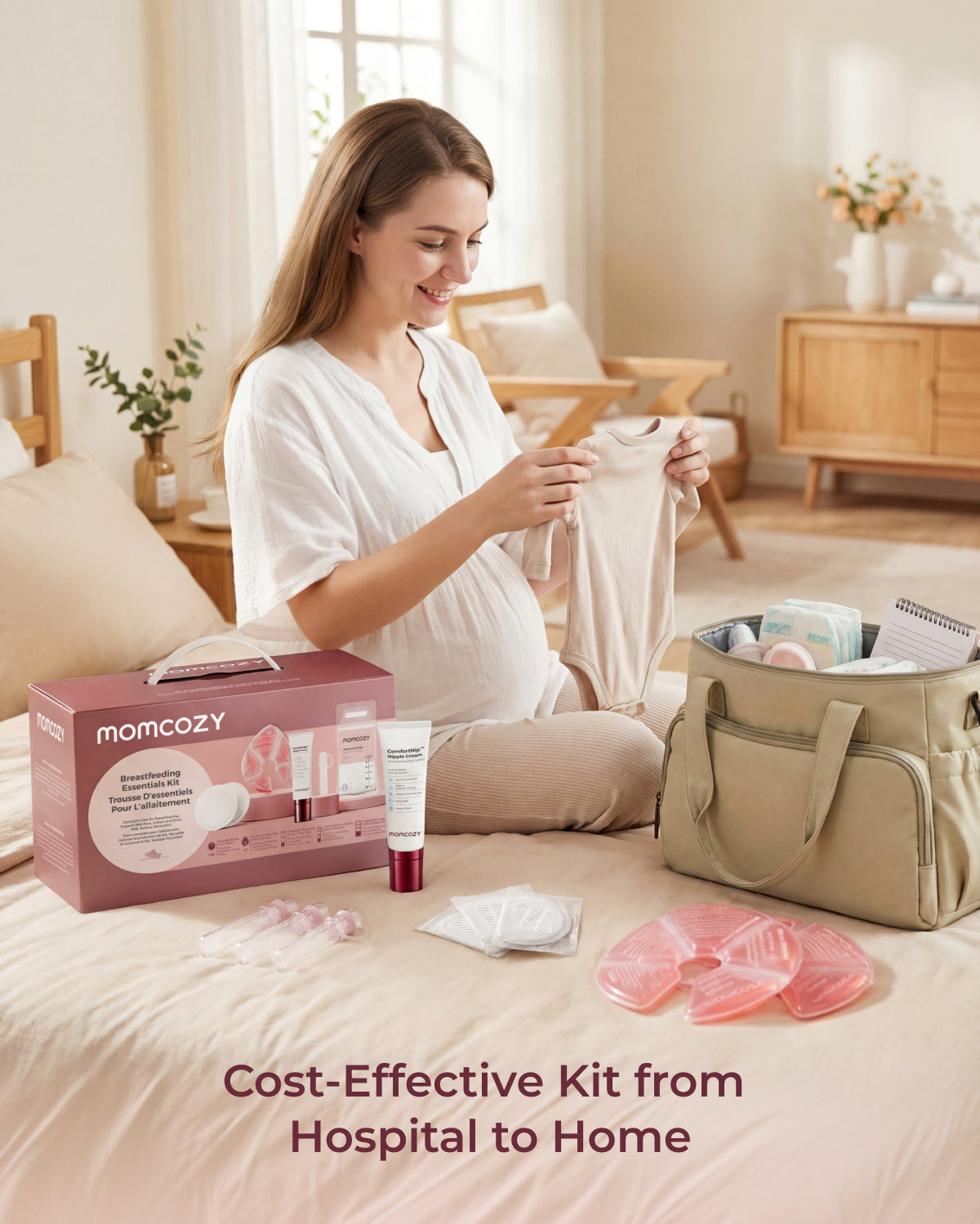 Kit d’allaitement et post-partum Momcozy (73 pièces)
