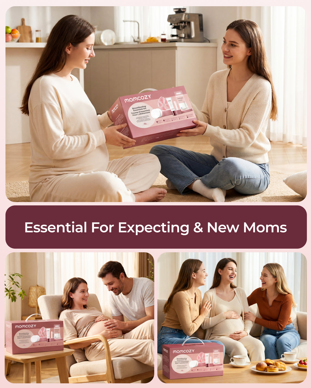 Kit d’allaitement et post-partum Momcozy (73 pièces)