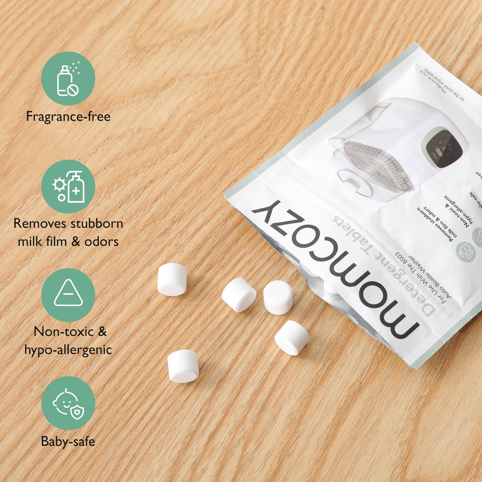 Pack Allaitement & Nettoyage : Tire-lait M6 + Lave-biberons tout-en-un + Bloc de Lavage